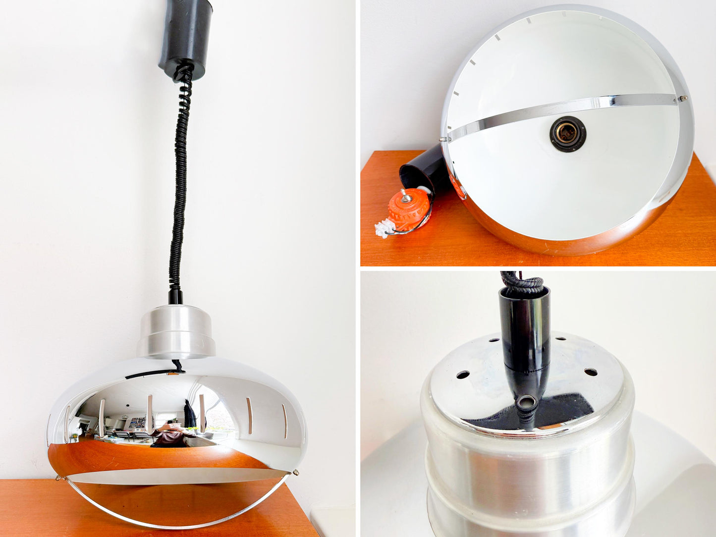 Vintage Herda Pendant Lamp | Mid-Century Modern, 1970s