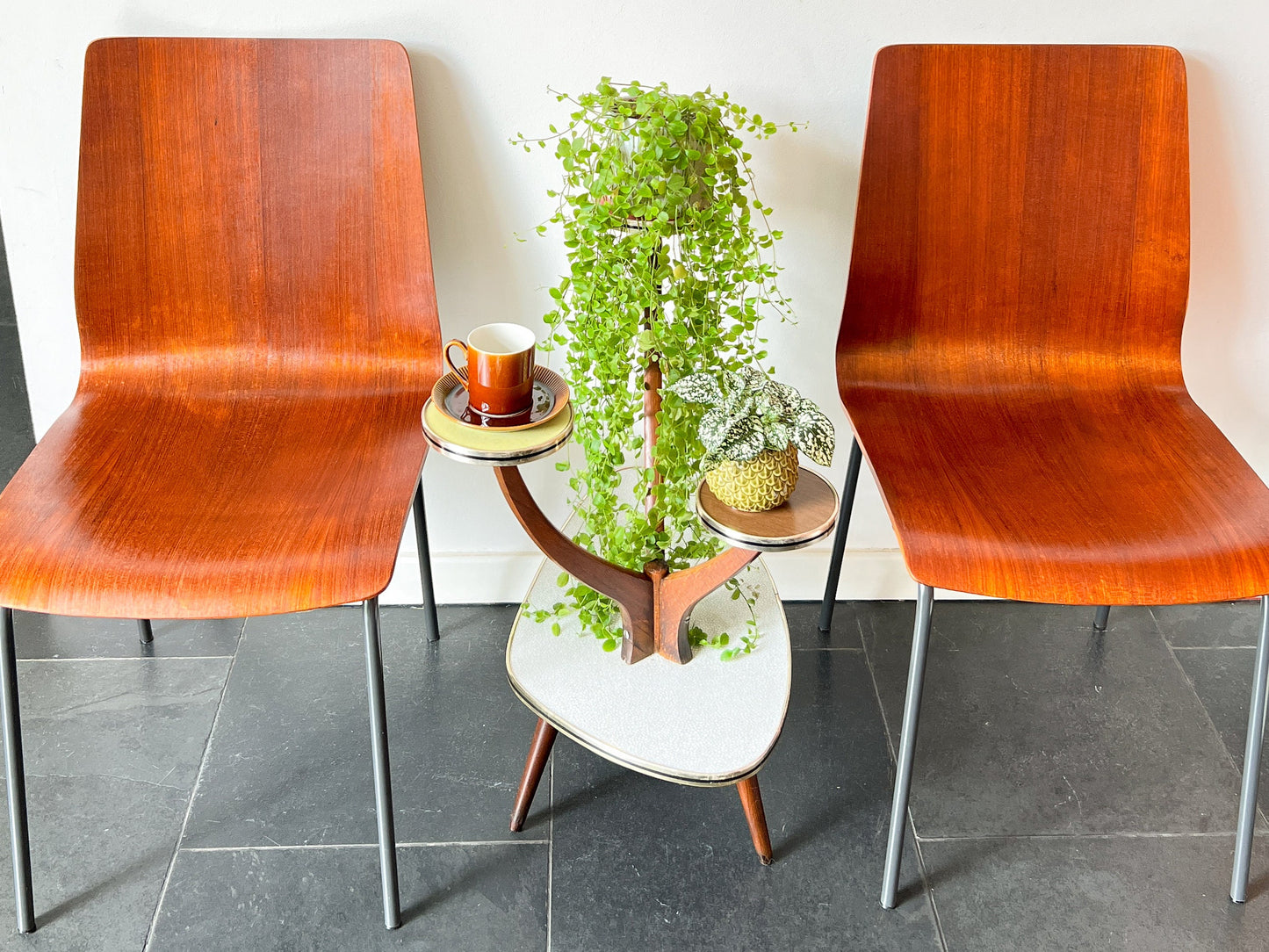 Vintage West-Germany Plant Stand | Mid-Century Modern, 1950/60s