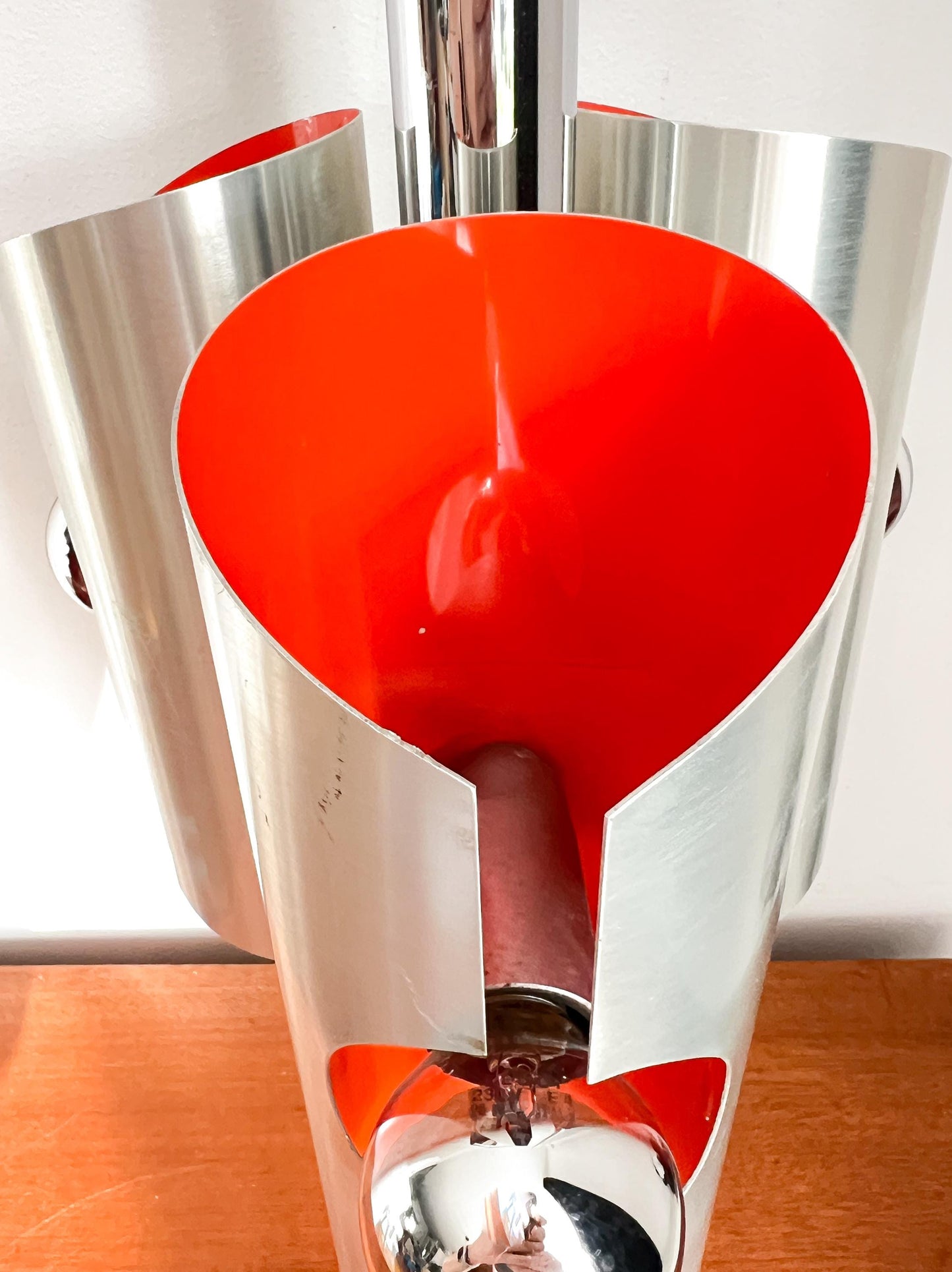 Vintage Polam Pendant Lamp | Mid-Century Space Age, 1960s