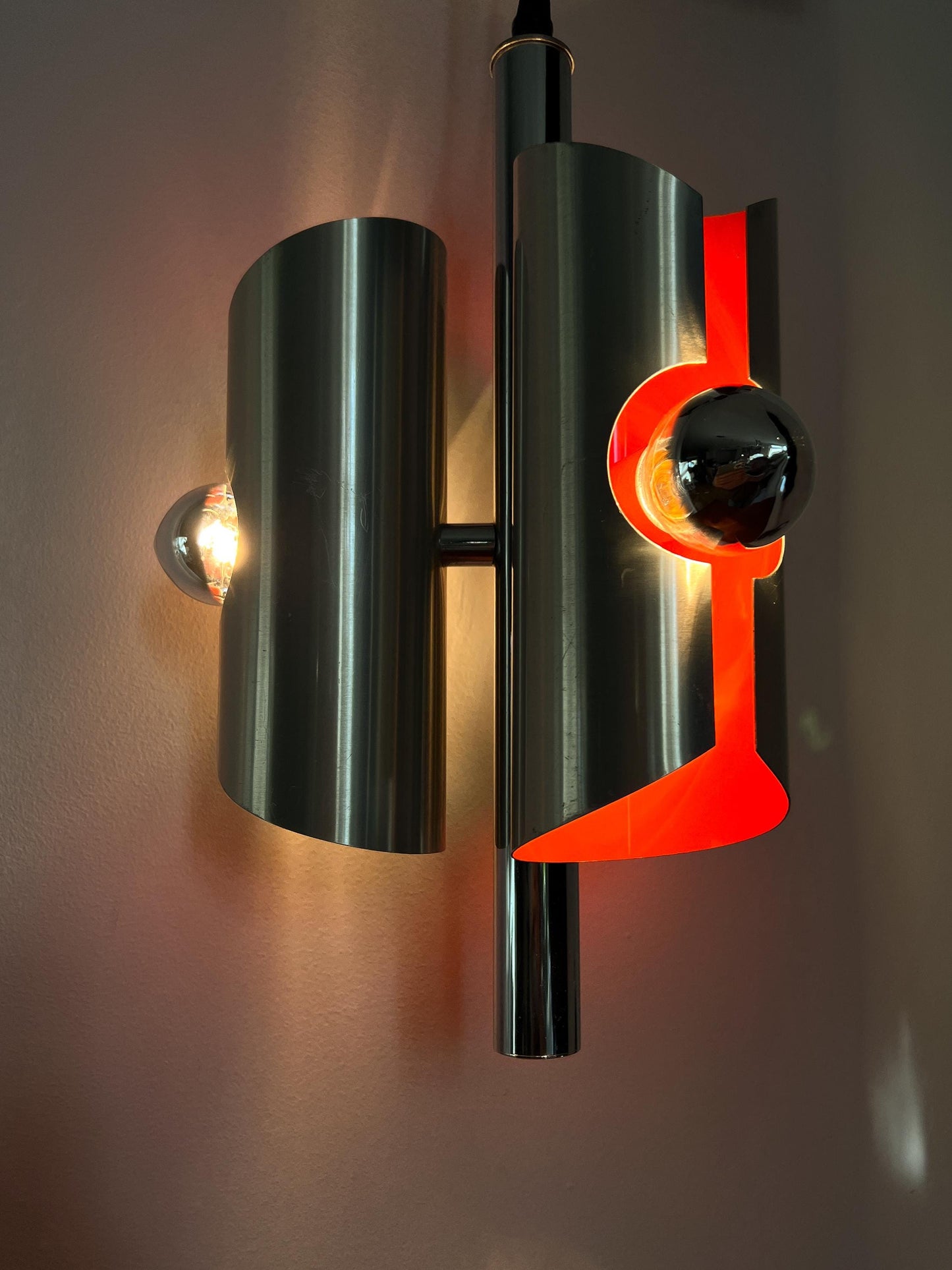 Vintage Polam Pendant Lamp | Mid-Century Space Age, 1960s