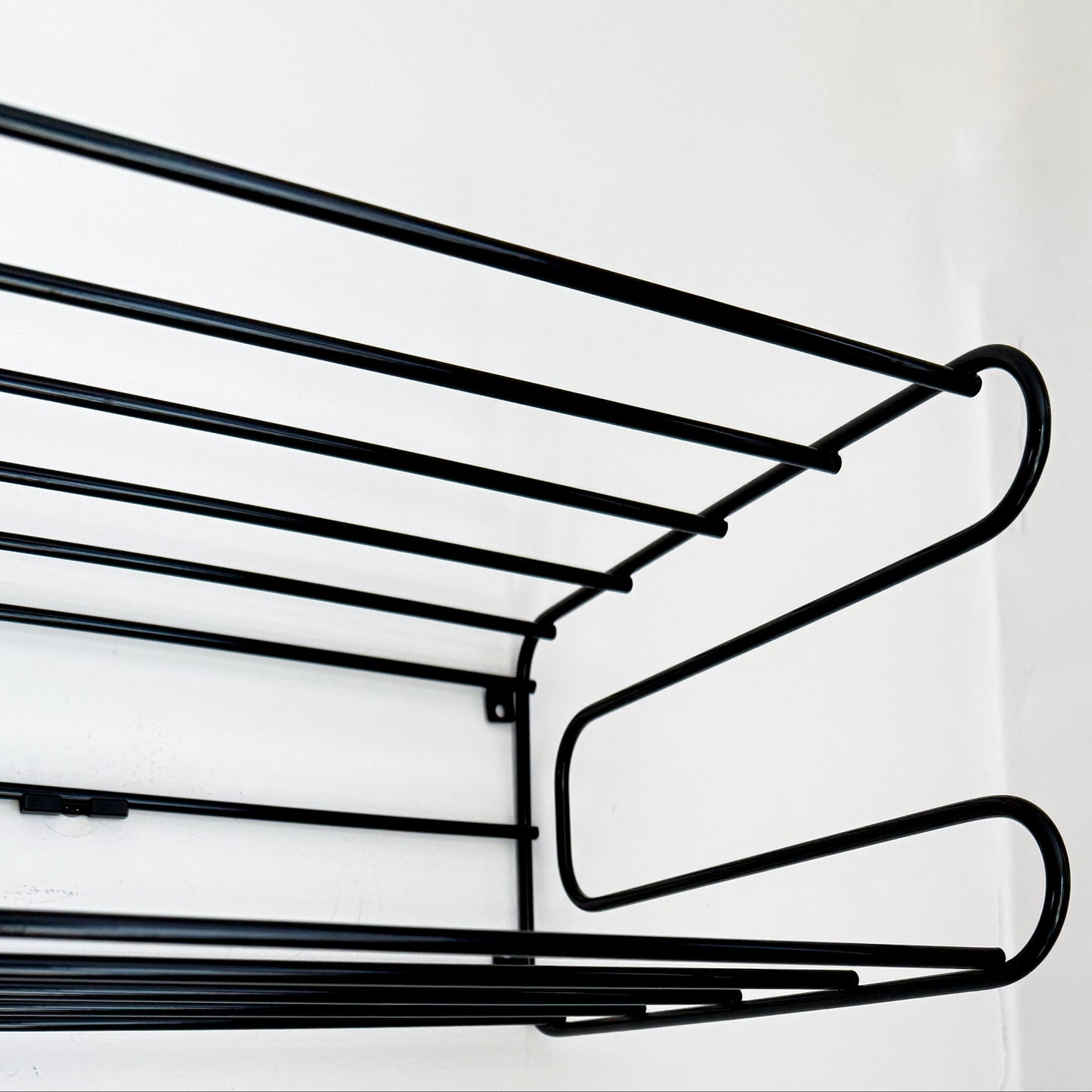 Vintage IKEA FRÄN Wall-Mounted Shoe Rack and Coat Hook | Scandinavian Modern, 1980/90s