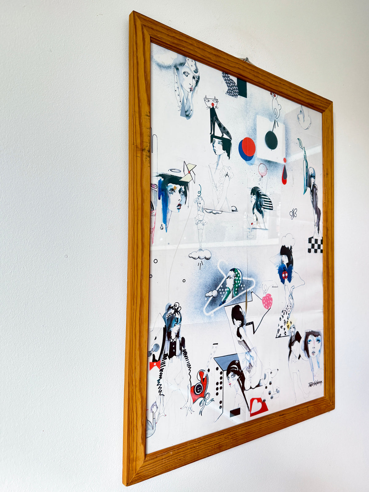 Julie Verhoeven Limited Edition Poster for Boutique by Jaeger | British Fashion Illustration, 2010