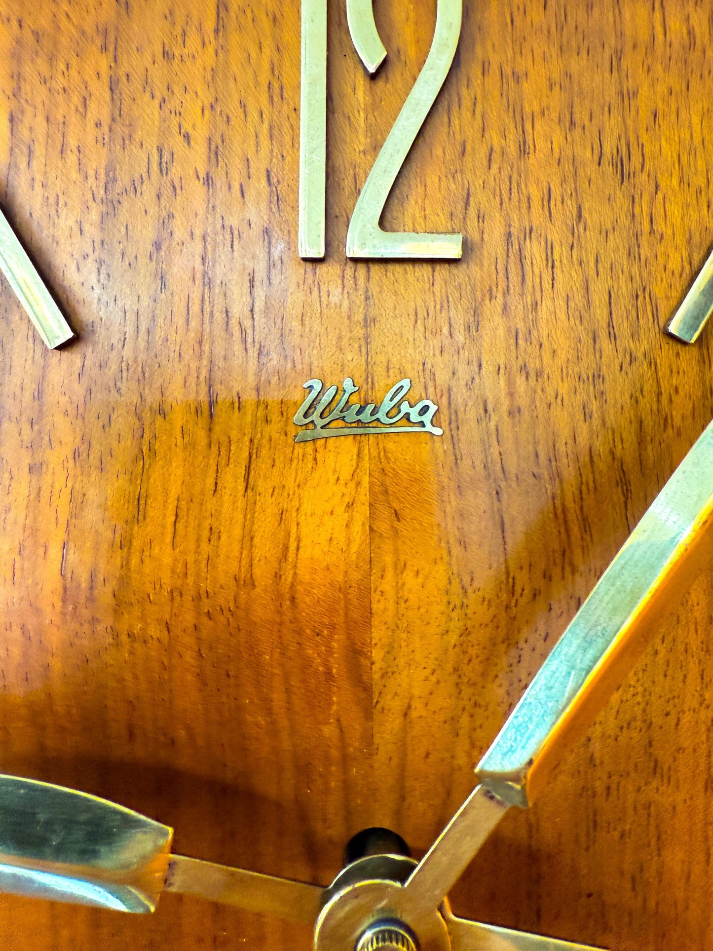 Vintage Wuba Pendulum Wall Clock | Mid-Century Modern, 1960/70s