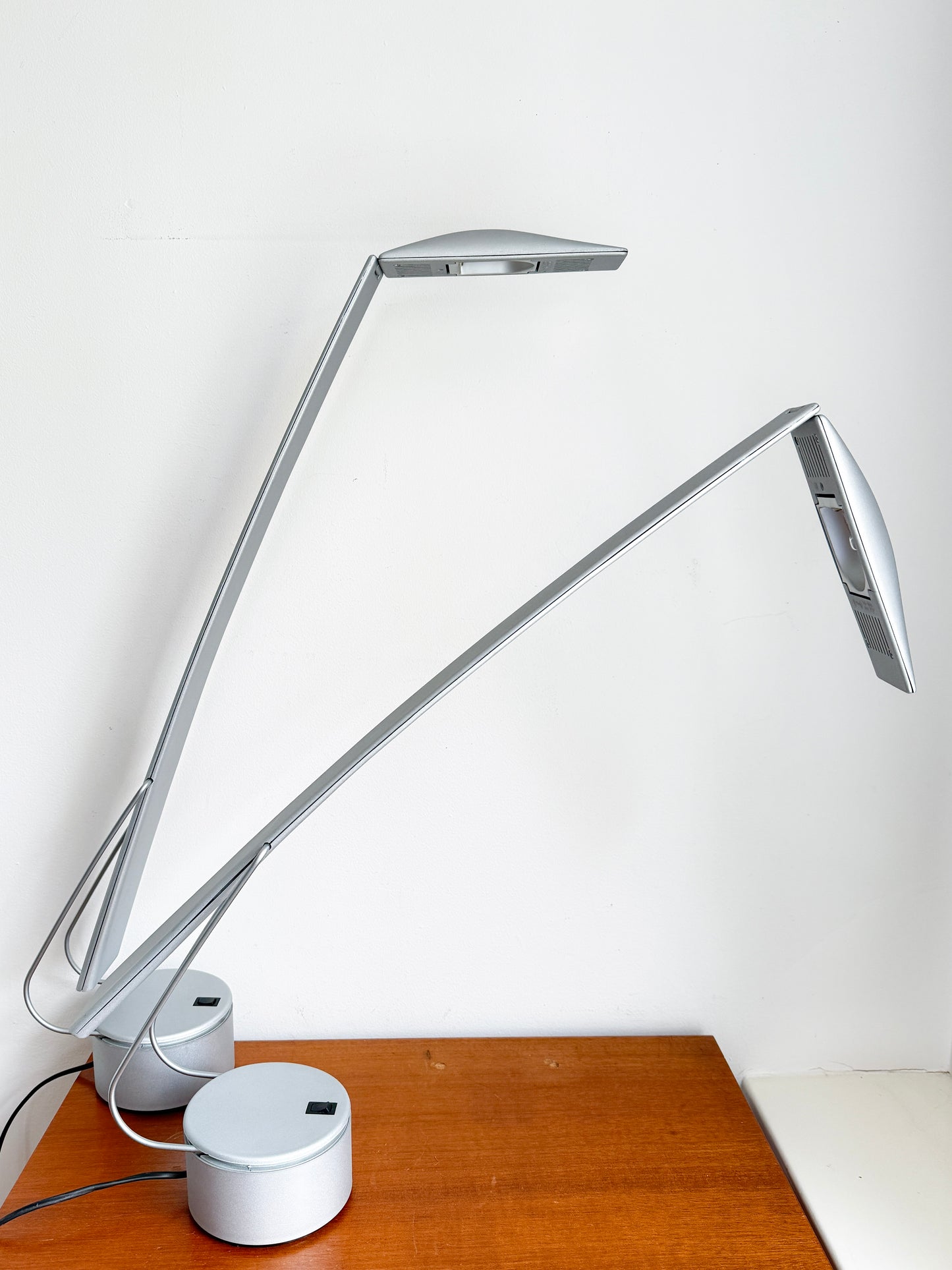 Vintage Italiana Luce Desk Lamp 'Dove' by Mario Barbaglia & Marco Colombo | Modern Italian, 1980s