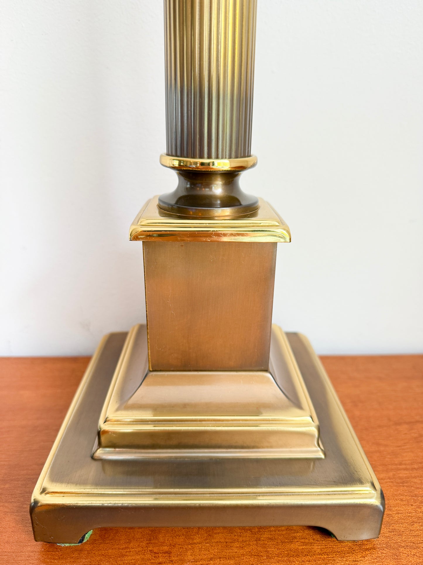 Herda Amsterdam Brass XL Table Lamp | Mid-Century Hollywood Regency, 1960/70s