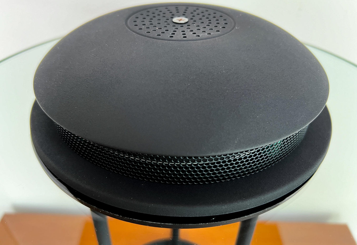 Vintage Saturn Banker's Desk Lamp by Robert Sonneman | Space Age Style, 1980s