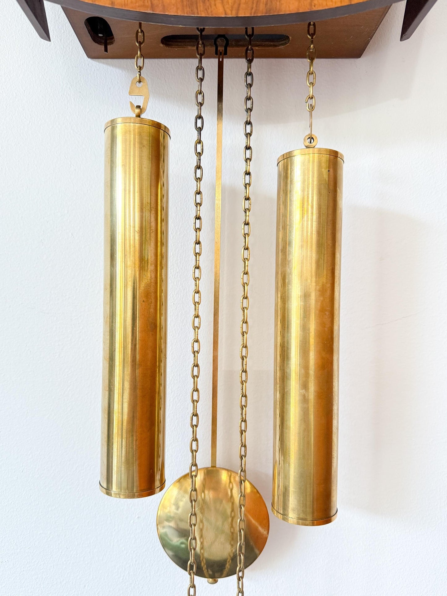 Vintage Wuba Pendulum Wall Clock | Mid-Century Modern, 1960/70s