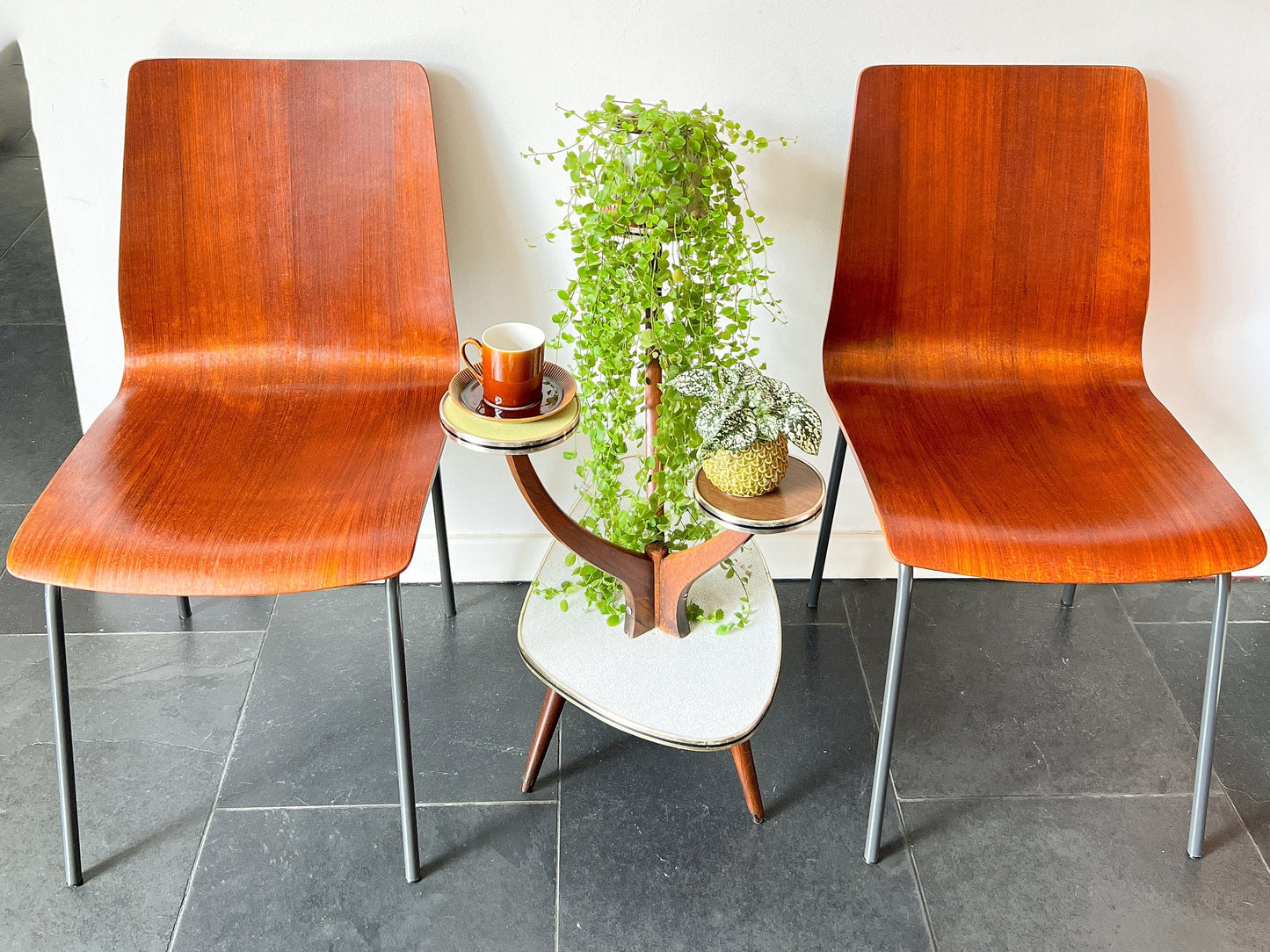 Vintage Auping Euroika Chairs by Friso Kramer | Mid-Century Modern, 1960s