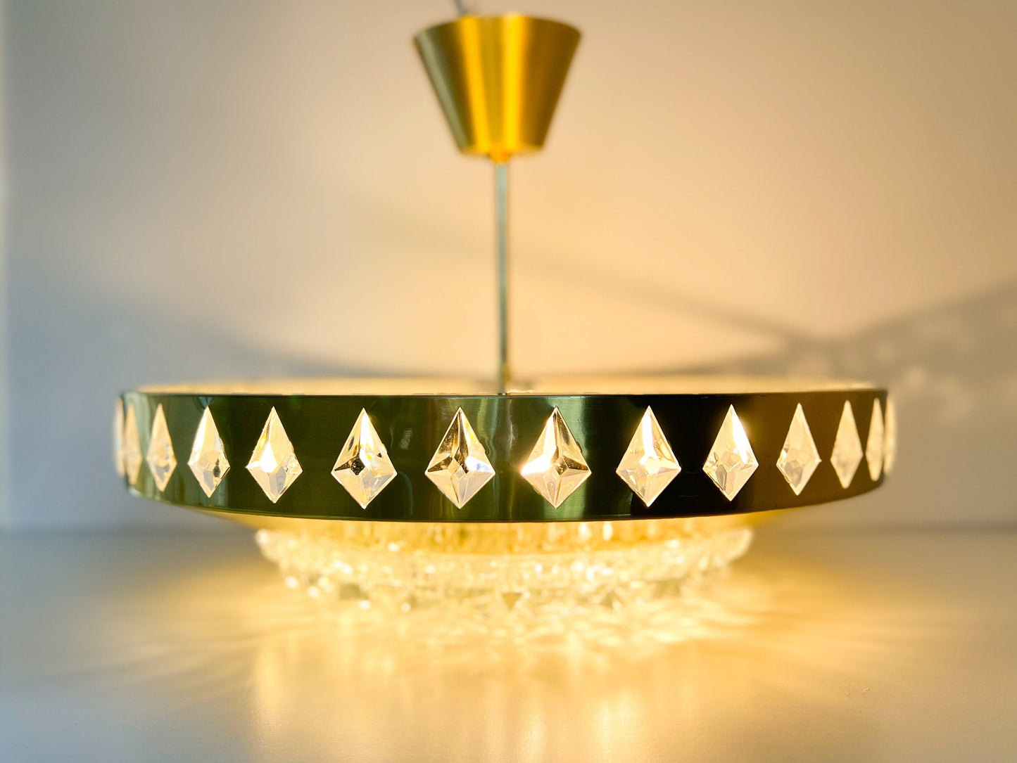 Vintage Pendant Lamp by Vitrika | Mid-Century Modern