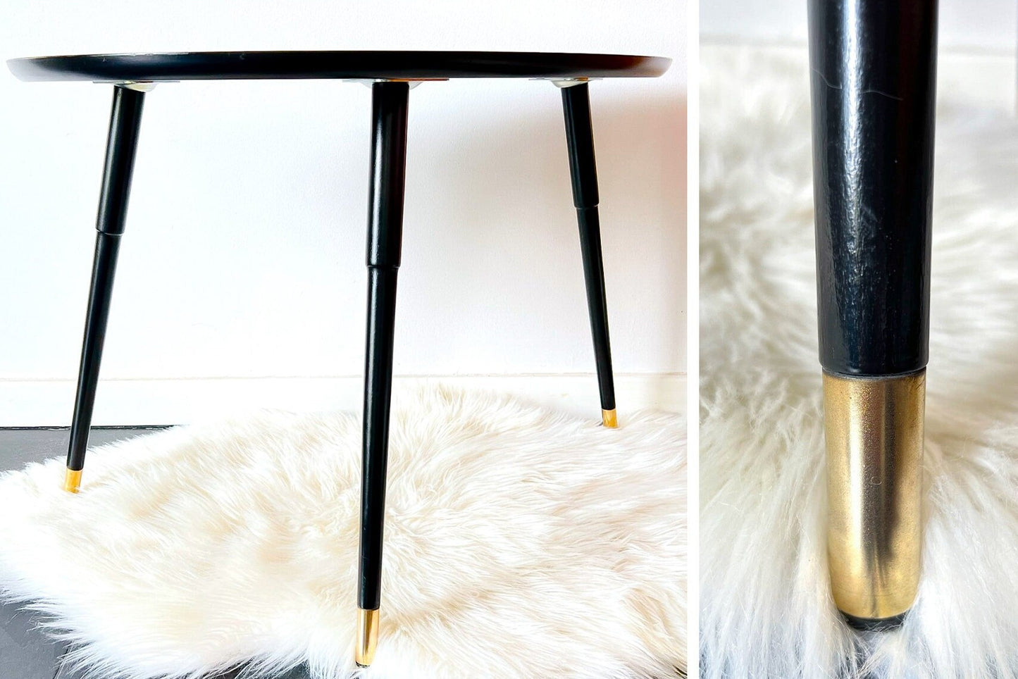 Vintage IKEA Lövbacken Side / Coffee Table by Gillis Lundgren | Mid-Century Scandinavian, Y2K