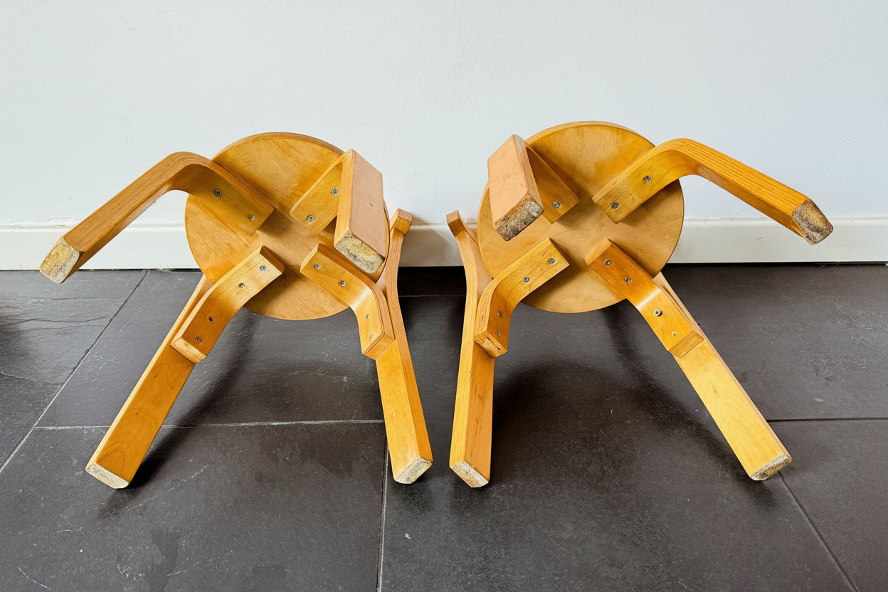 Vintage Kids Chair Model 68 | Scandinavian Modern