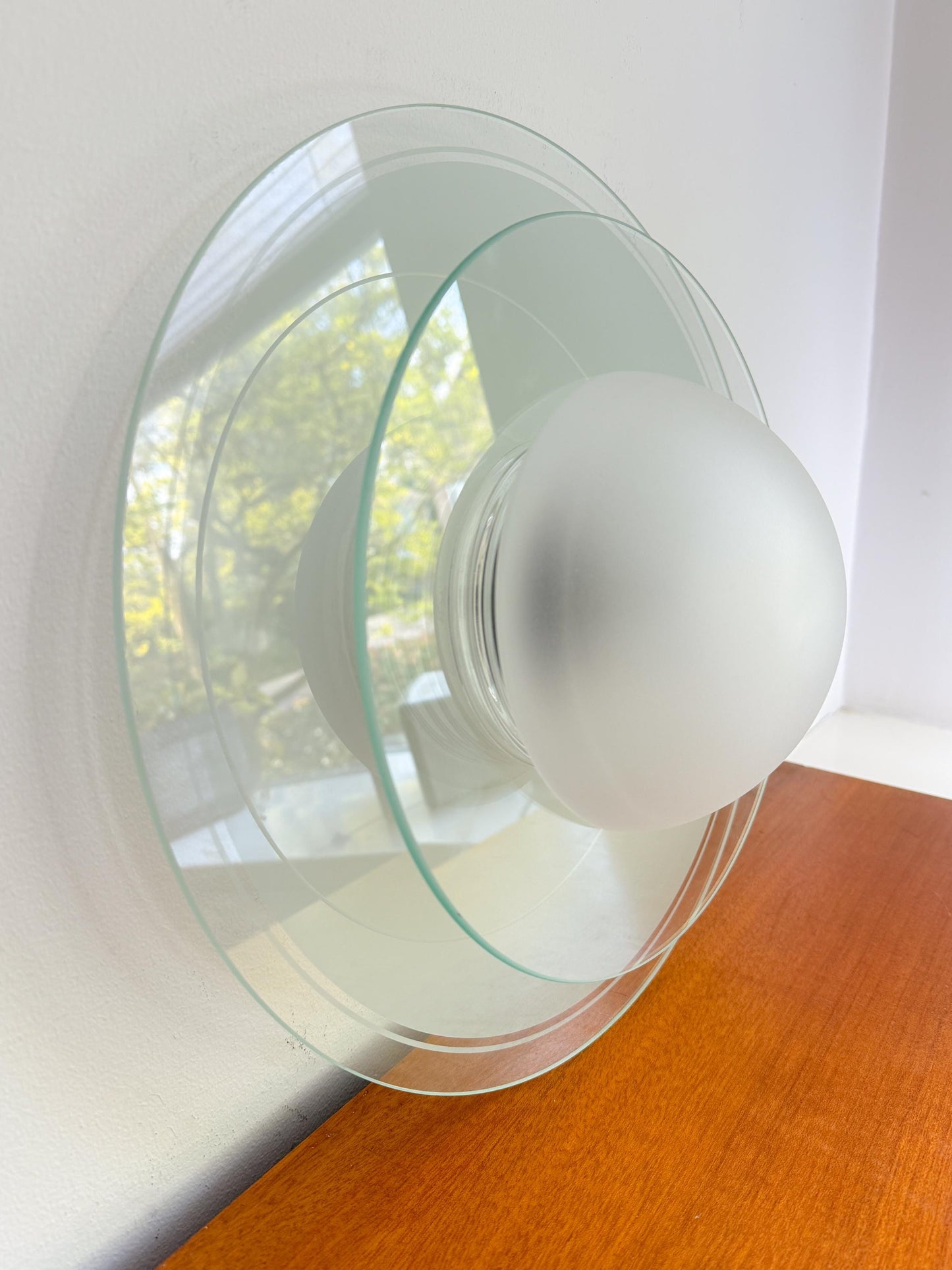 Vintage Space Age Ceiling Lamp | Memphis Style