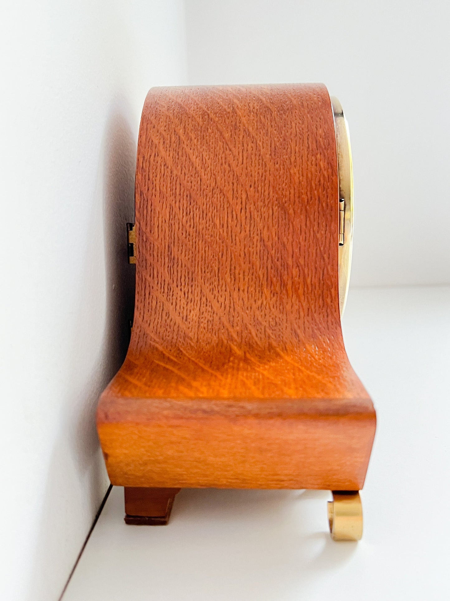 Vintage Juba Table / Chimney Clock | Mid-Century Modern, 1950s