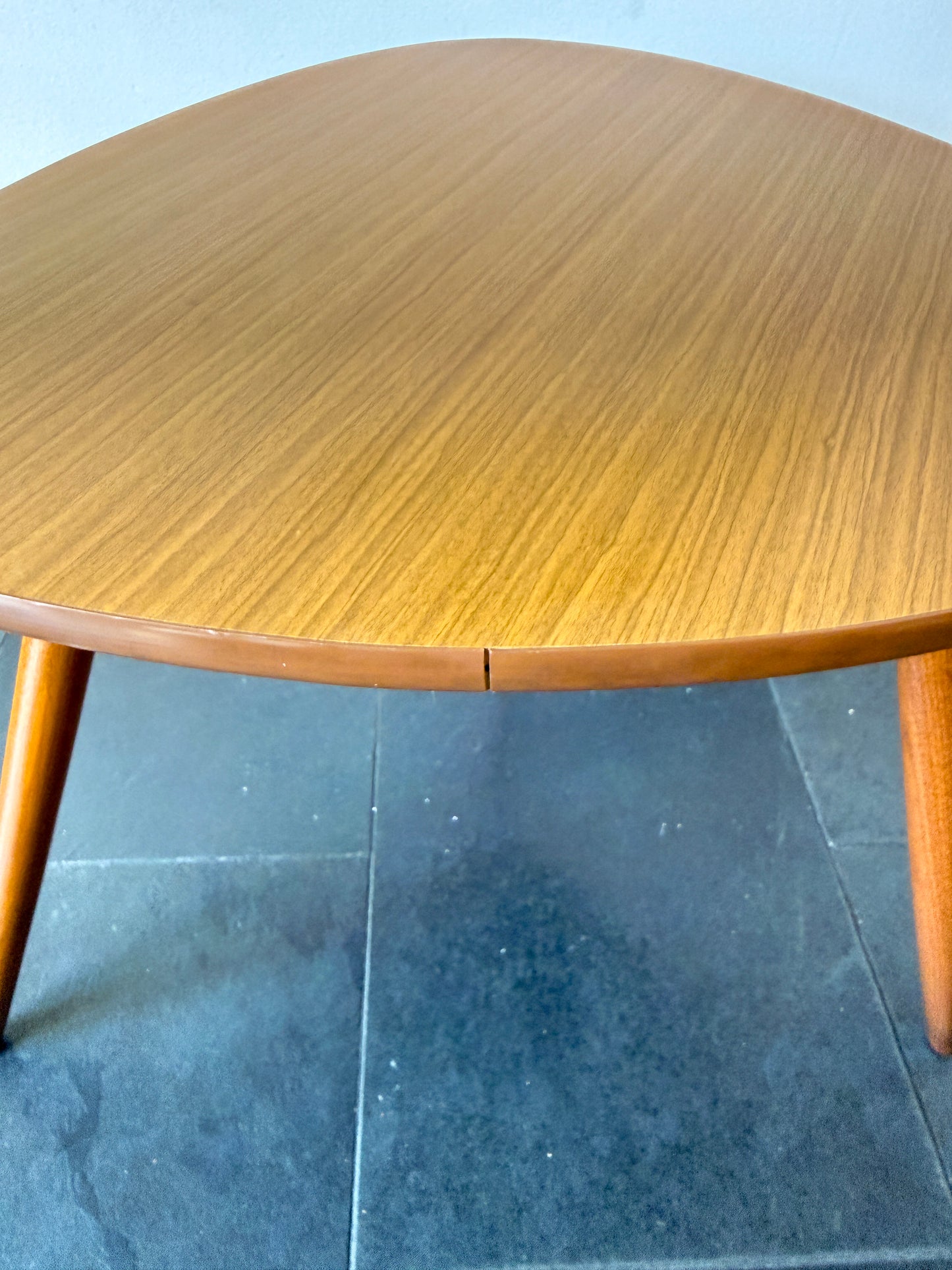 Large Triangular Formica Coffee / Side Table | Mid-Century Modern, 1960s