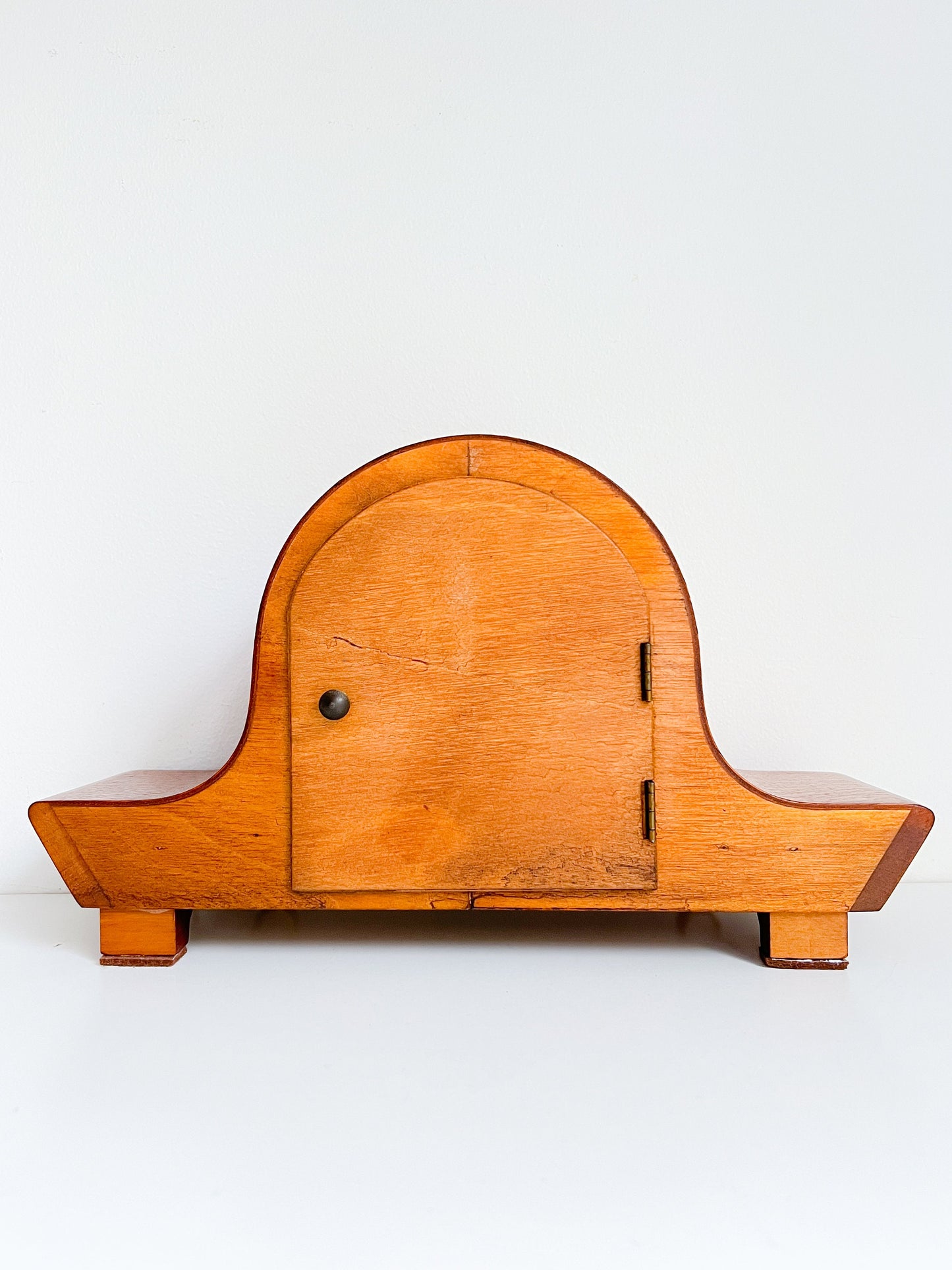 Vintage Juba Table / Chimney Clock | Mid-Century Modern, 1950s