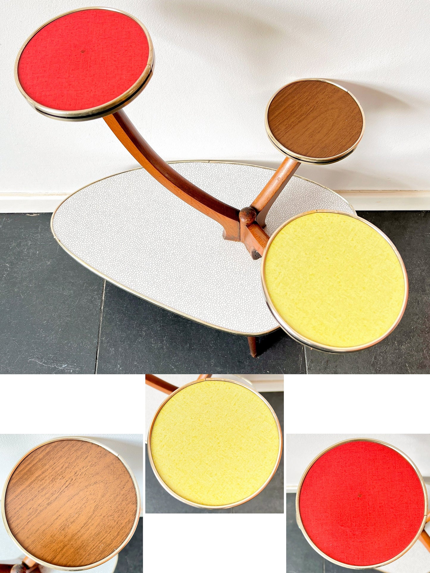 Vintage West-Germany Plant Stand | Mid-Century Modern, 1950/60s