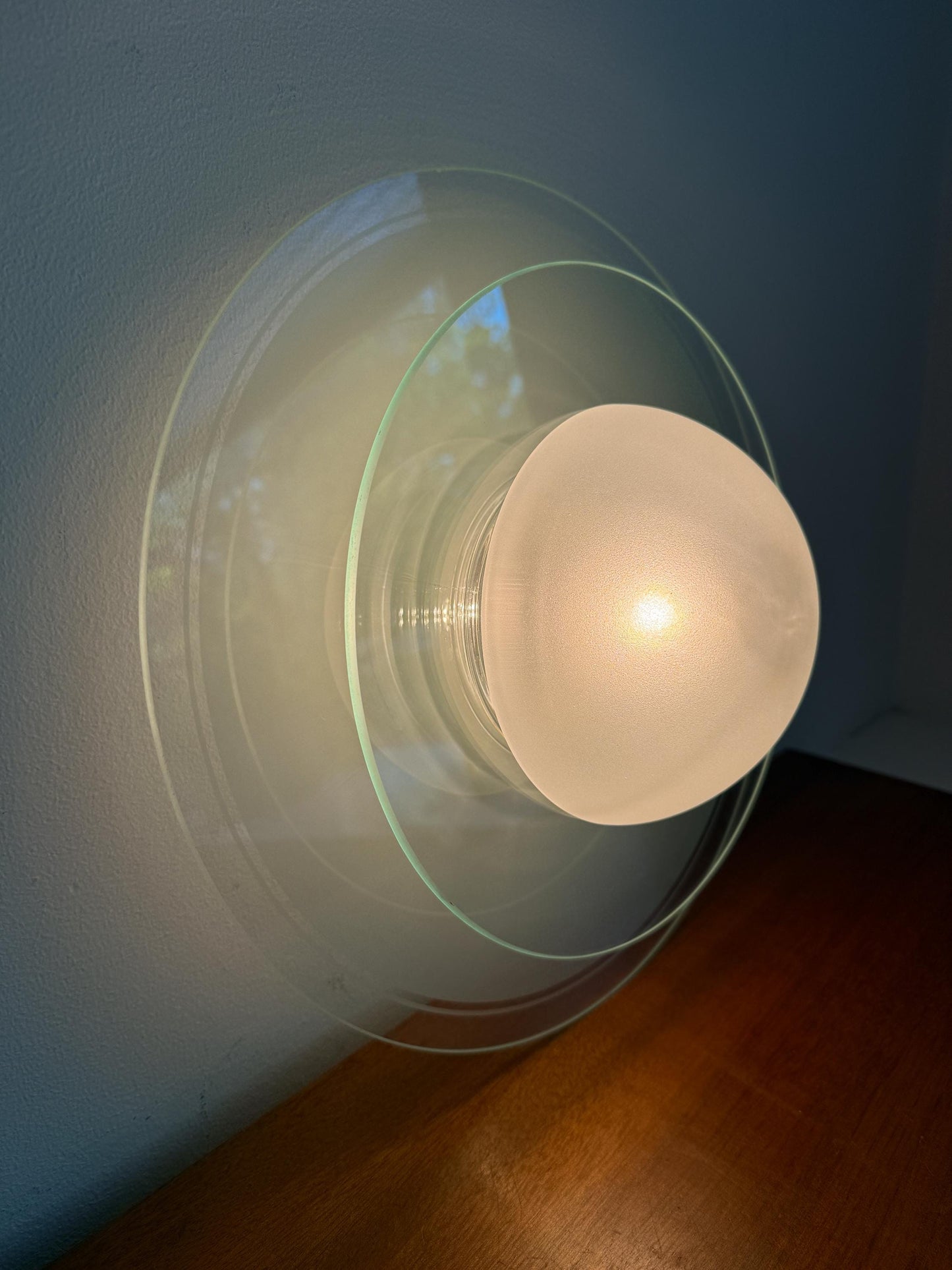 Vintage Space Age Ceiling Lamp | Memphis Style