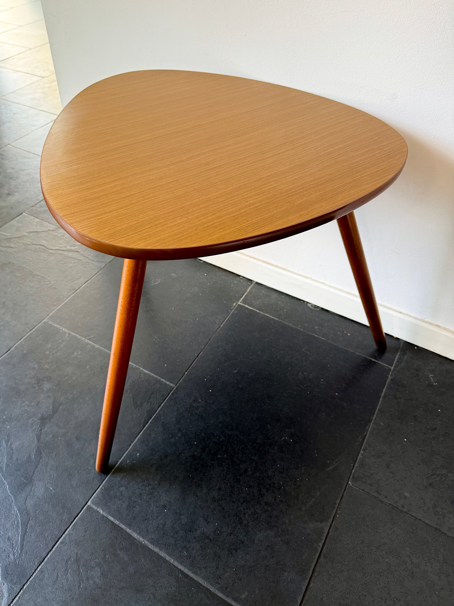 Large Triangular Formica Coffee / Side Table | Mid-Century Modern, 1960s