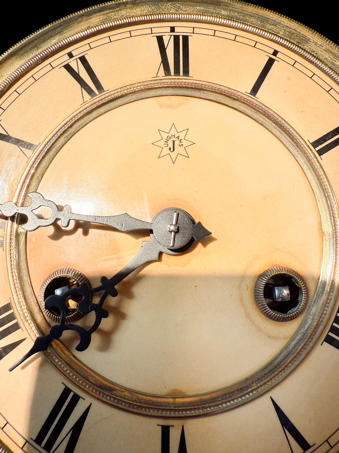 Antique Pendulum Wall Clock by Junghans  | Historicist / Black Forest Style, early 20th Century