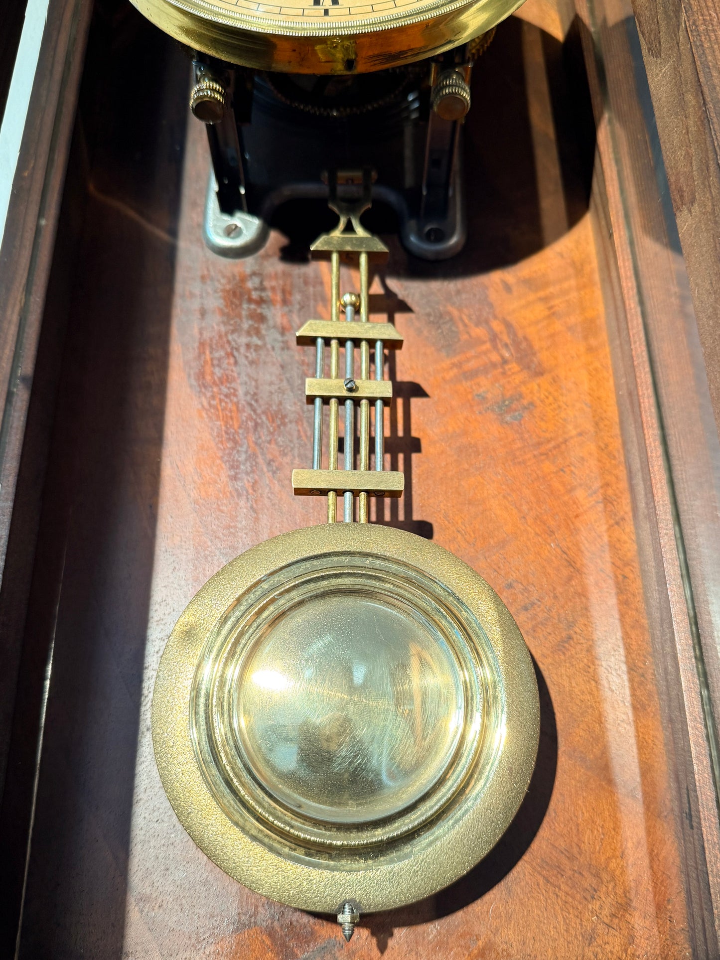 Antique Pendulum Wall Clock by Junghans  | Historicist / Black Forest Style, early 20th Century