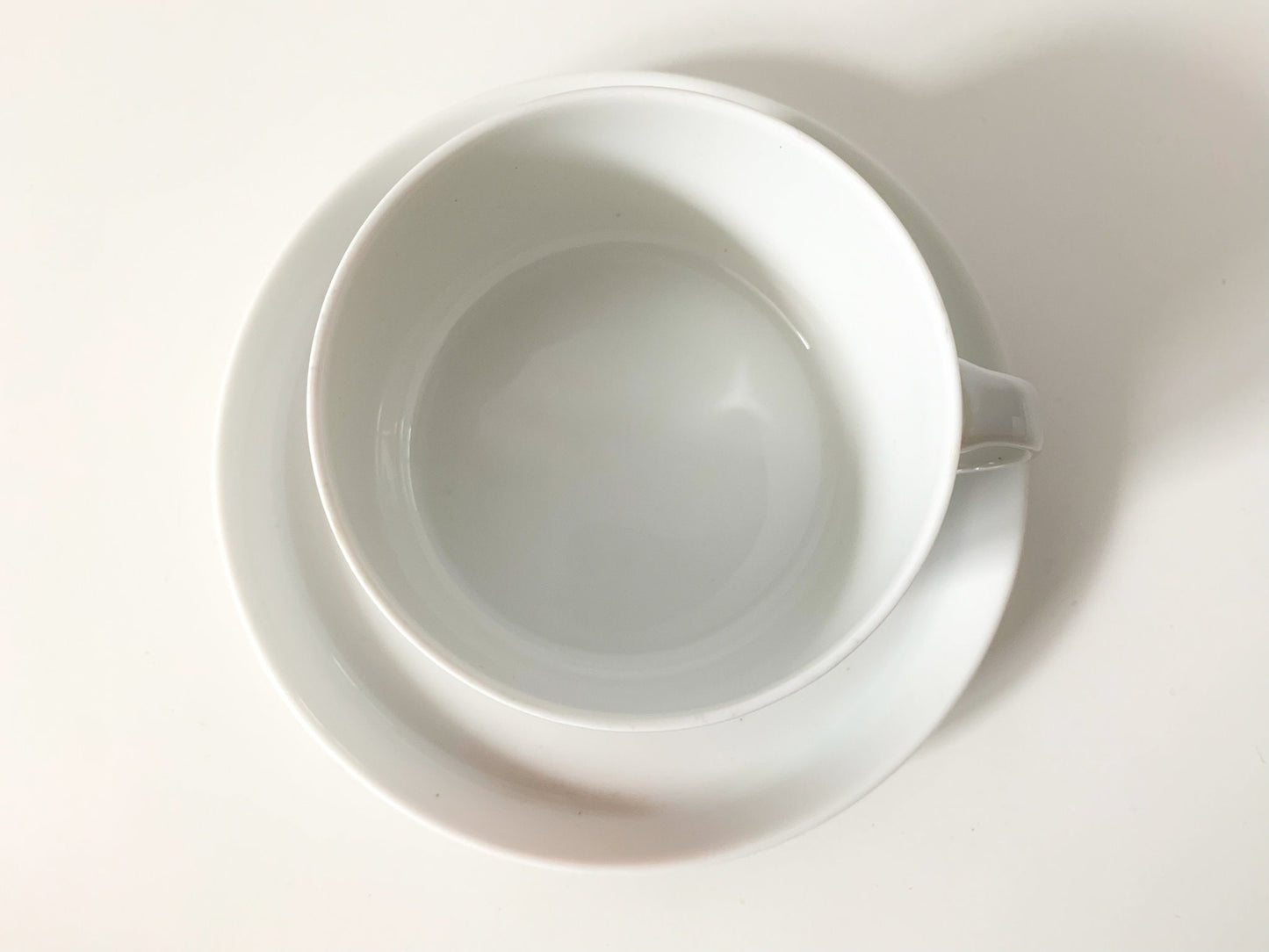 Vintage Thomas Rosenthal Eclipse set tea cup / coffee cup + saucer | Mid-Century, 1970s