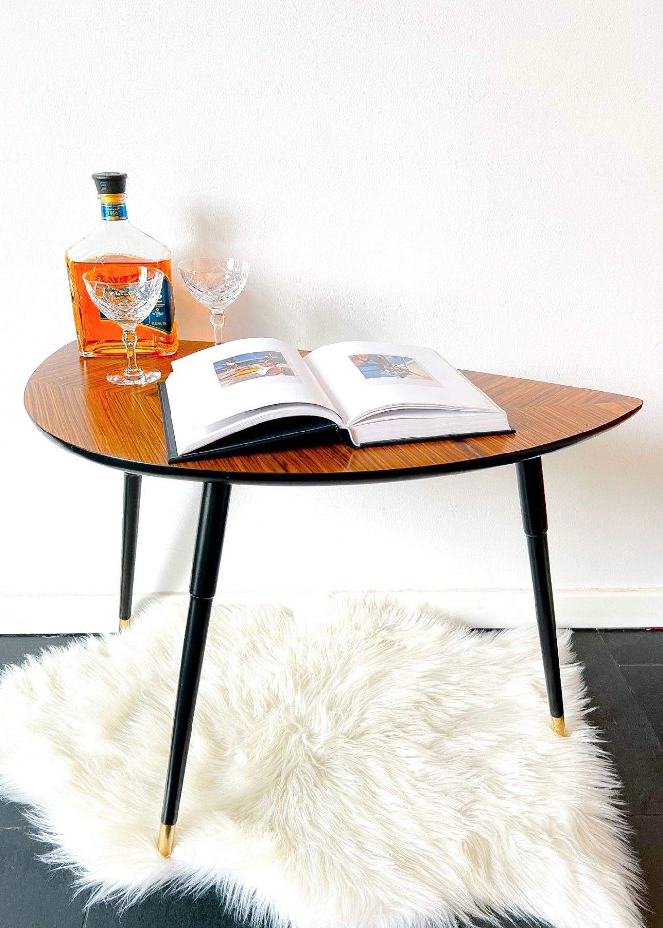 Vintage IKEA Lövbacken Side / Coffee Table by Gillis Lundgren | Mid-Century Scandinavian, Y2K