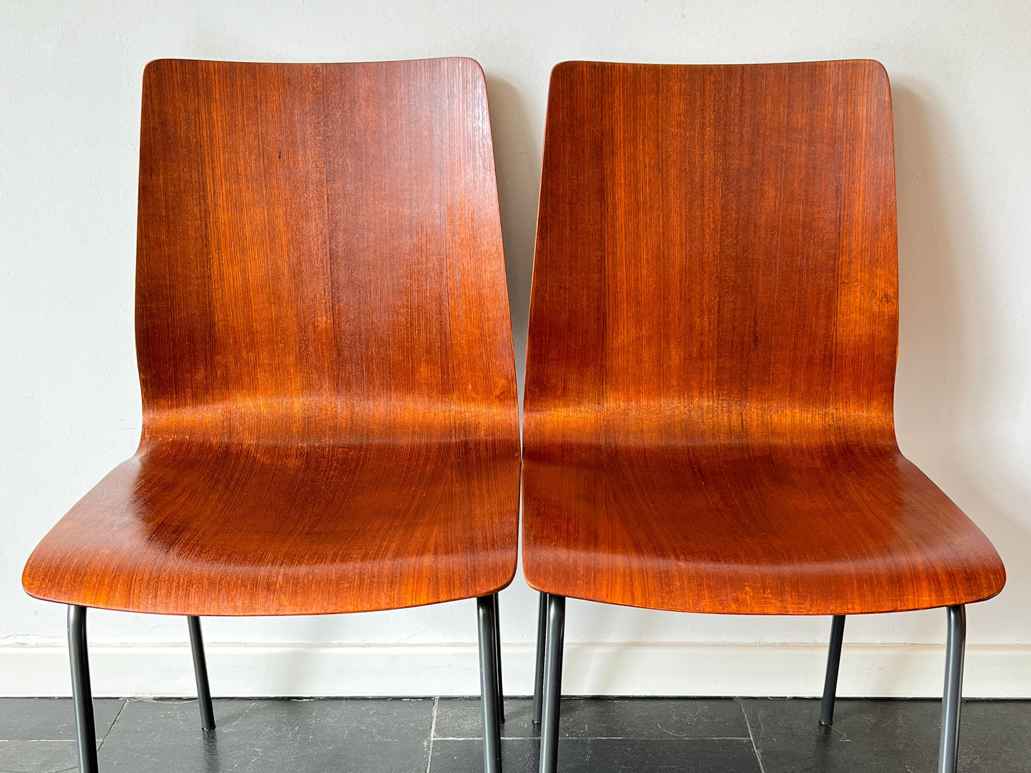 Vintage Auping Euroika Chairs by Friso Kramer | Mid-Century Modern, 1960s