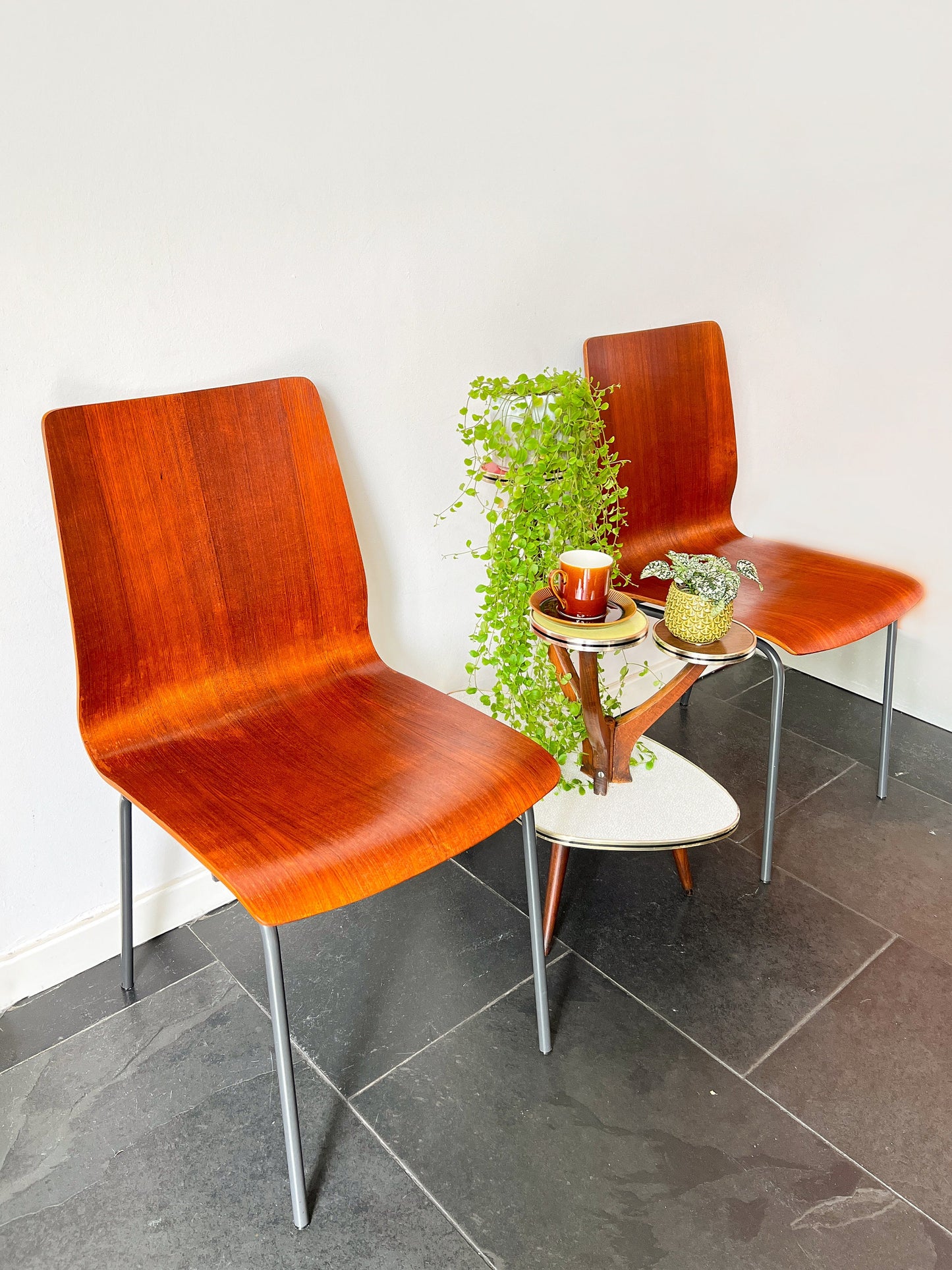 Vintage Auping Euroika Chairs by Friso Kramer | Mid-Century Modern, 1960s