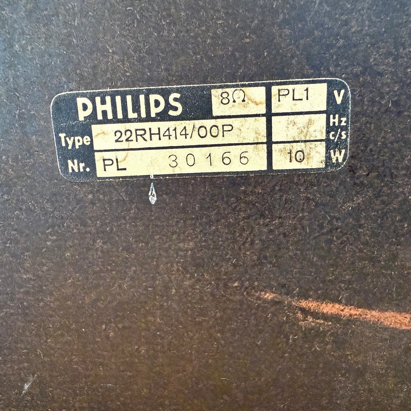 Vintage Pair of Philips Rosewood Speakers | Mid Century Modern, 1970s