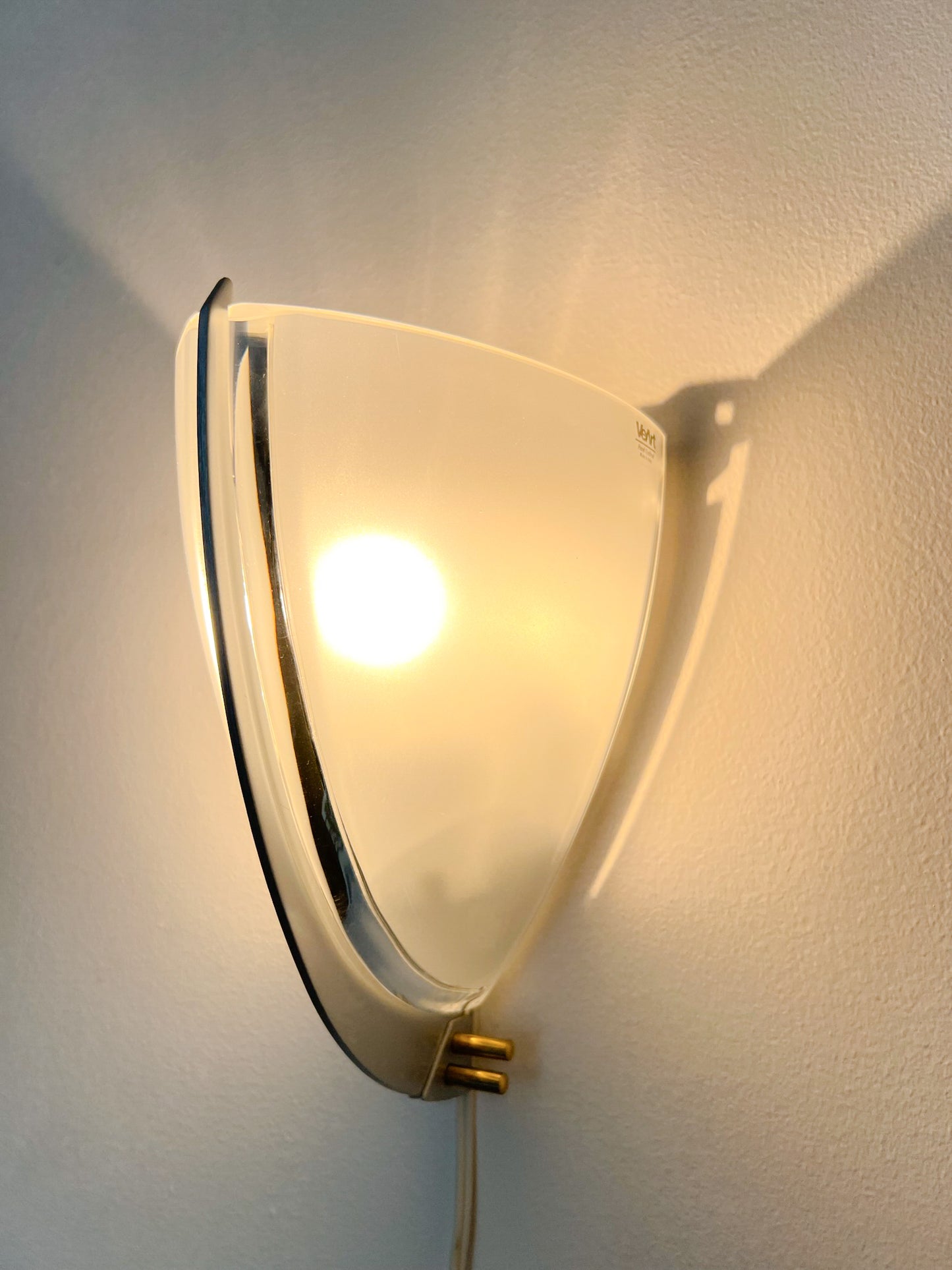 Murano Glass Wall Lamp Sconce by Ernesto Gismondi for VeArt | Italian Design, 1990s