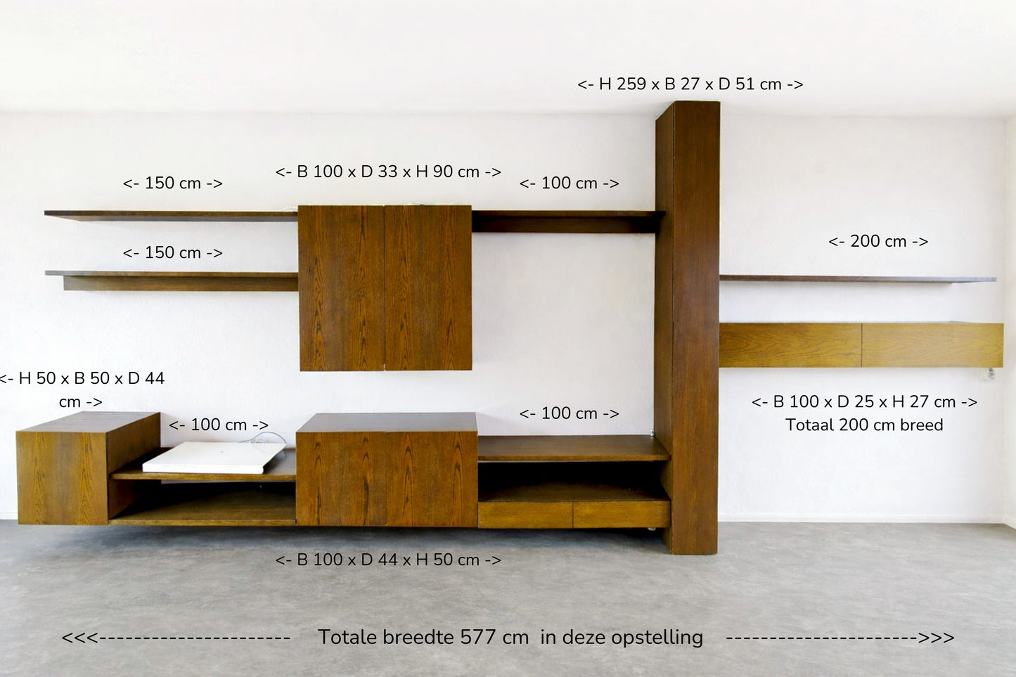 Vintage Banz Bord Modular Wall System | Dutch Modernism, 1970/80s