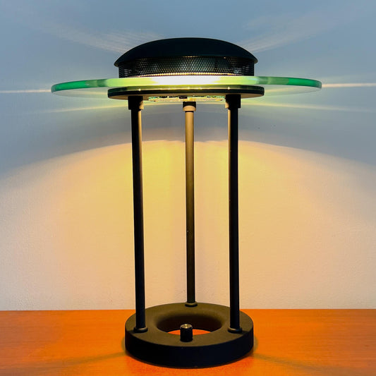 Space Age desk lamp Saturn, design by Robert Sonneman. By Vintagefindsbyrenata
