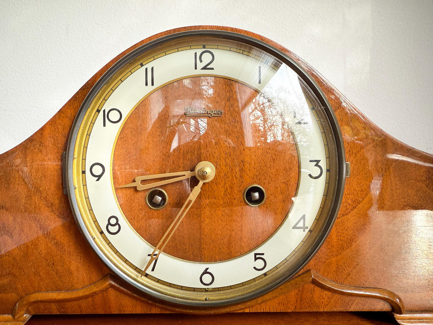Vintage Kieninger Table / Chimney Clock | Mid-Century, 1950s