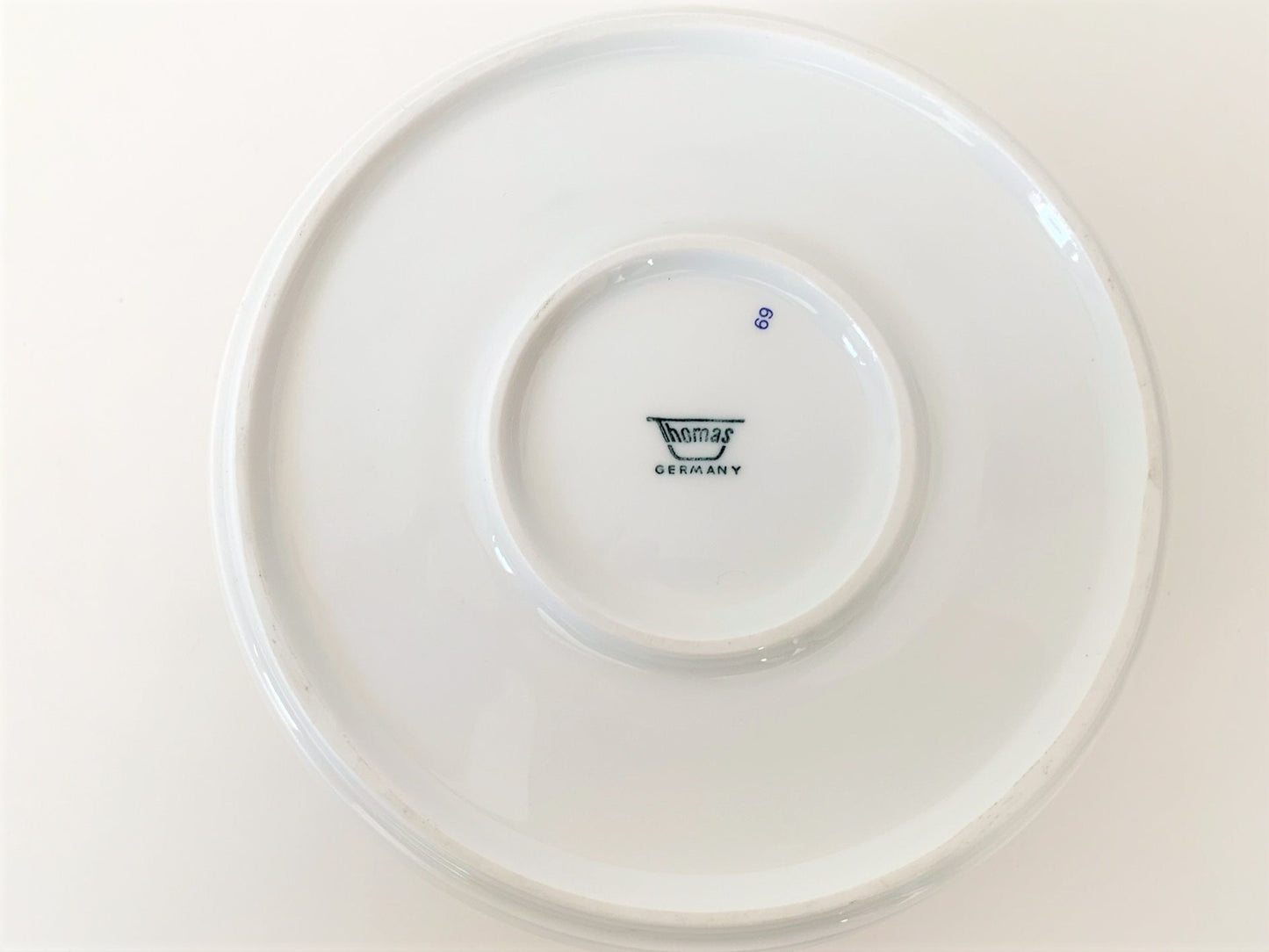 Vintage Thomas Rosenthal Eclipse Bowl with Saucer | Mid-Century, 1970s