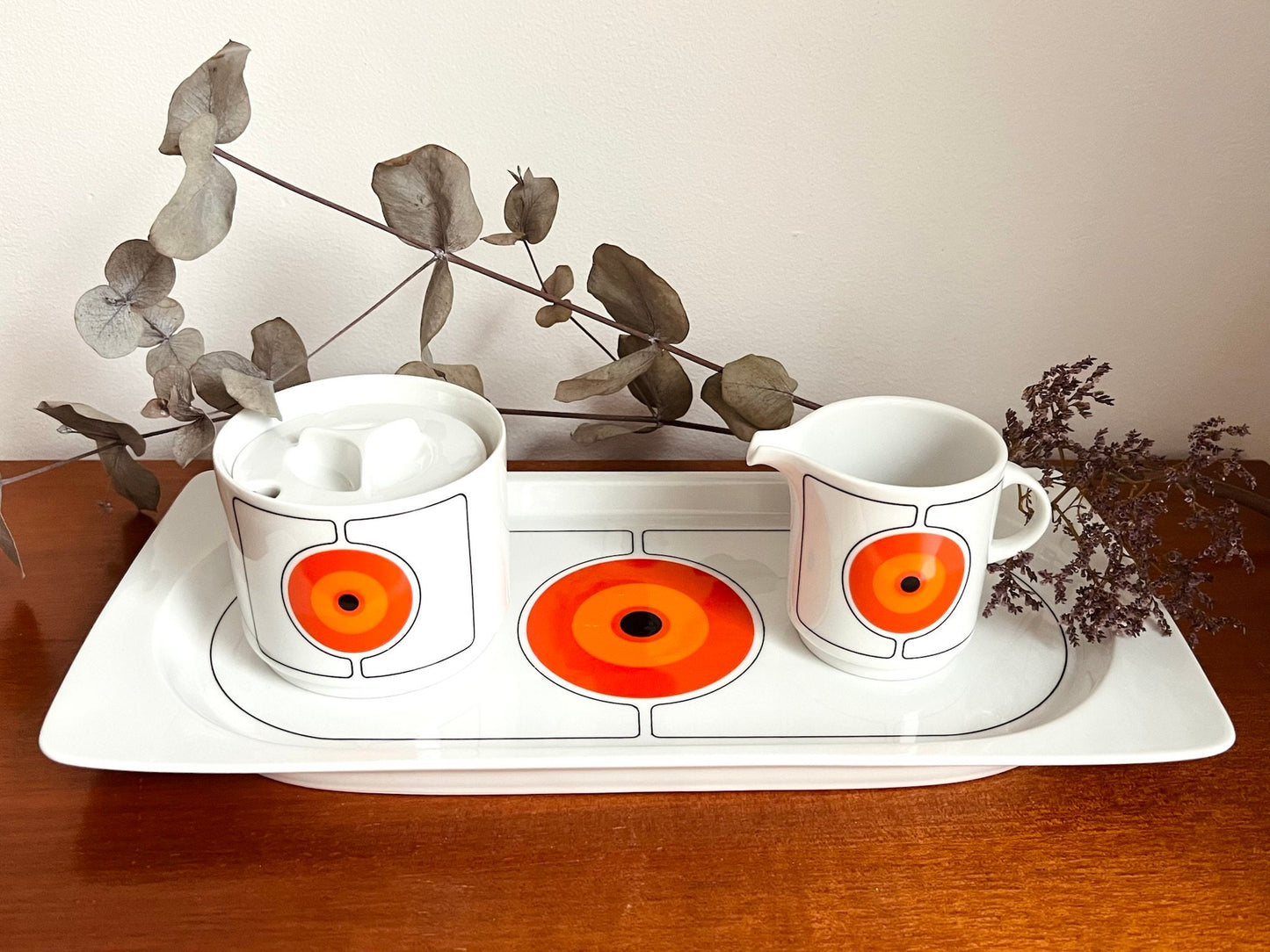 Vintage Thomas Rosenthal Eclipse Sugar Bowl | Mid-Century, 1970s