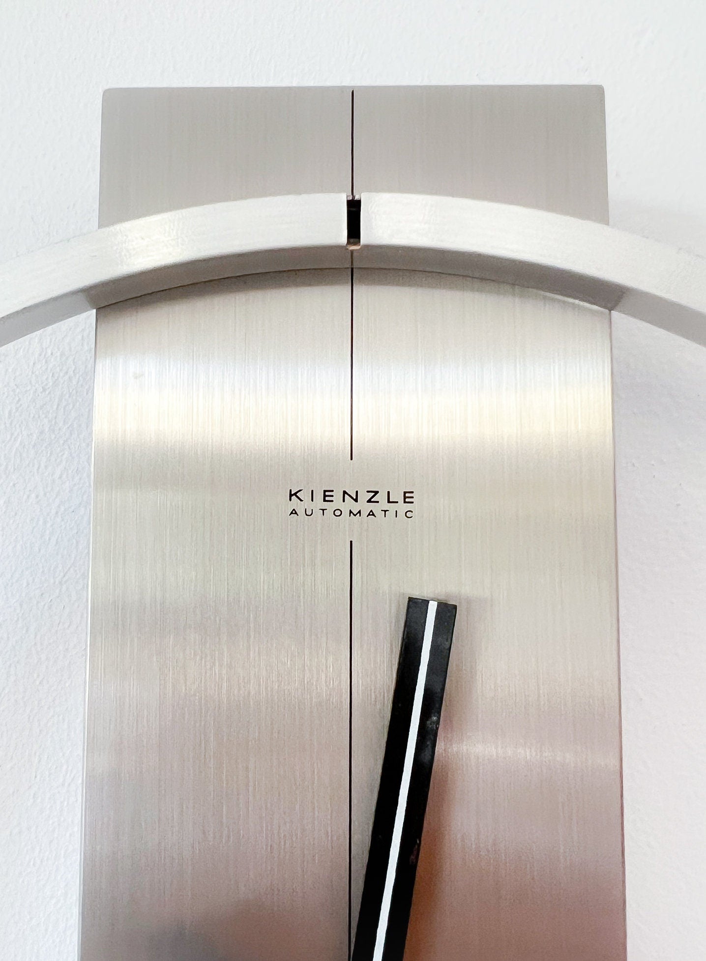 Nickeled Wall Clock by Kienzle | Mid-Century Modern, 1960s