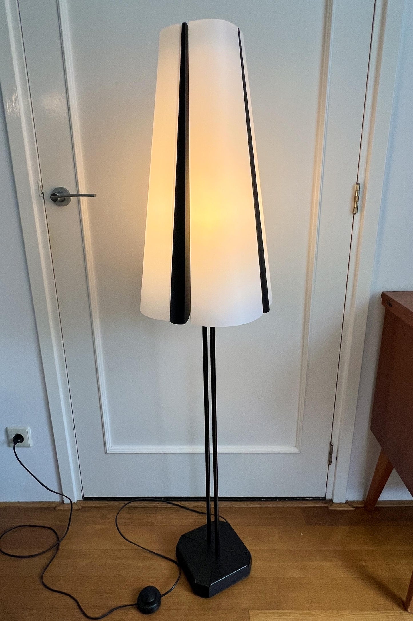 Vintage IKEA XL Floor Lamp Vistofta by Gunner Jensen | Postmodern Scandinavian, 1980-90s