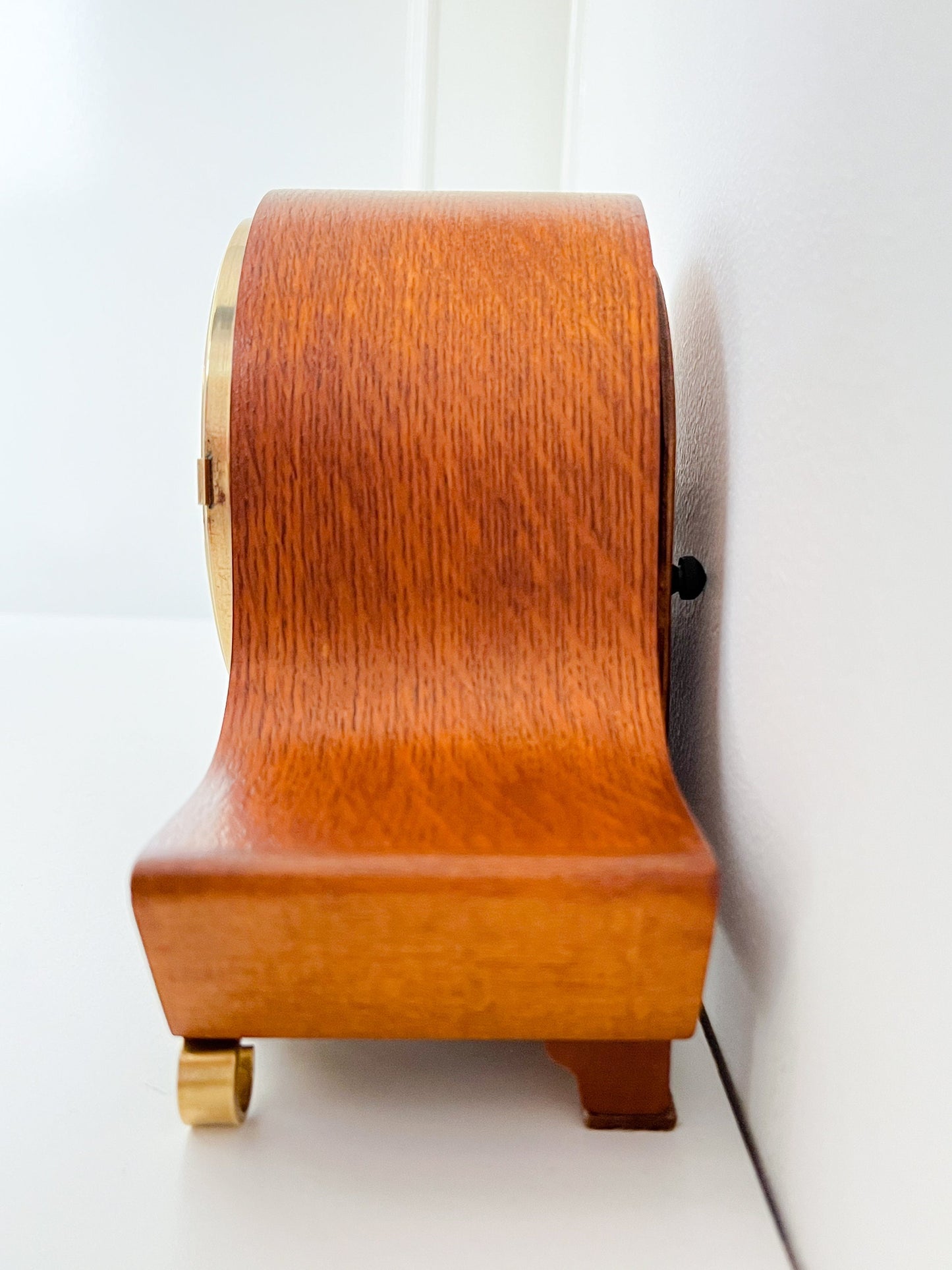 Vintage Juba Table / Chimney Clock | Mid-Century Modern, 1950s