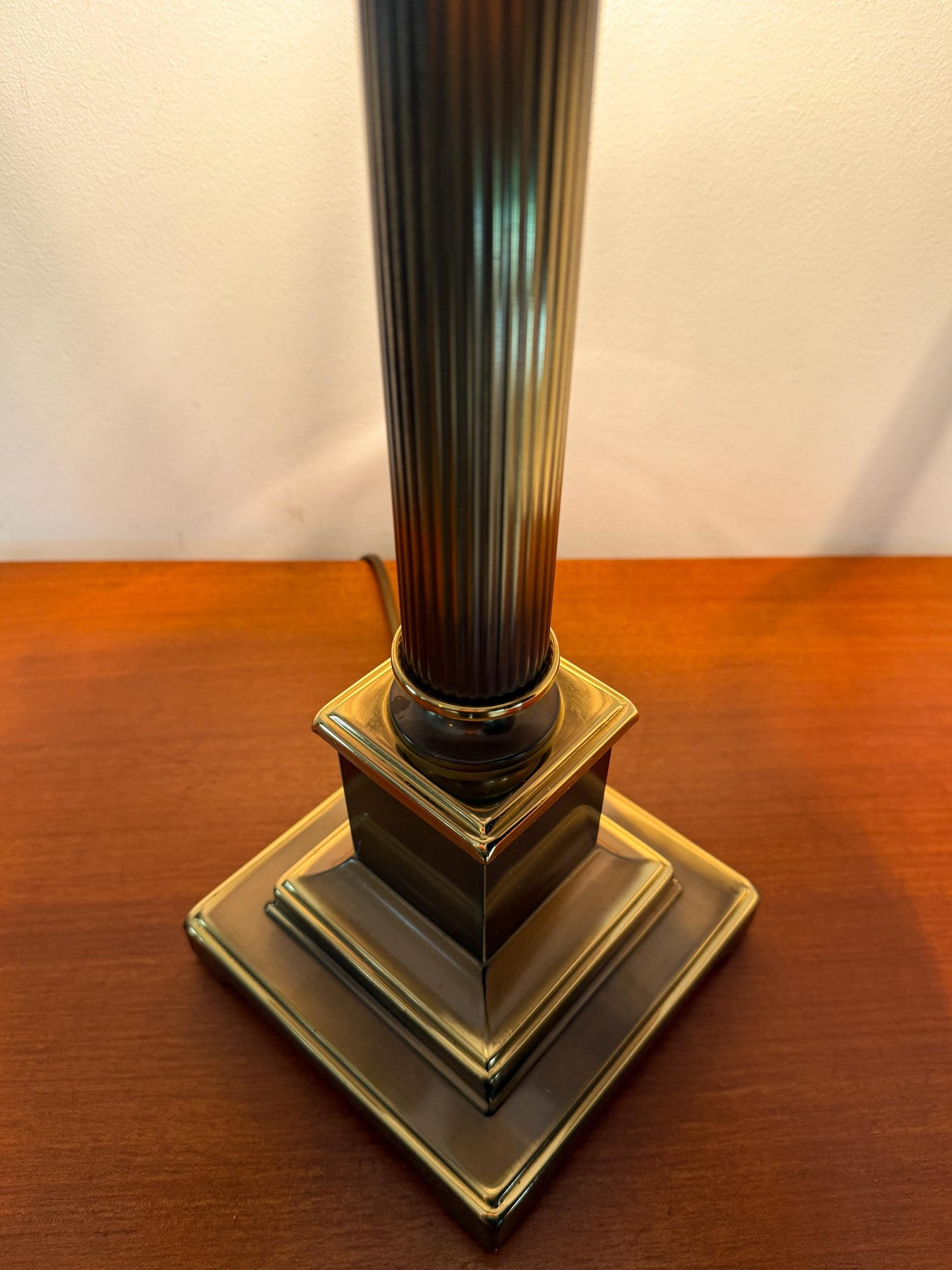 Herda Amsterdam Brass XL Table Lamp | Mid-Century Hollywood Regency, 1960/70s