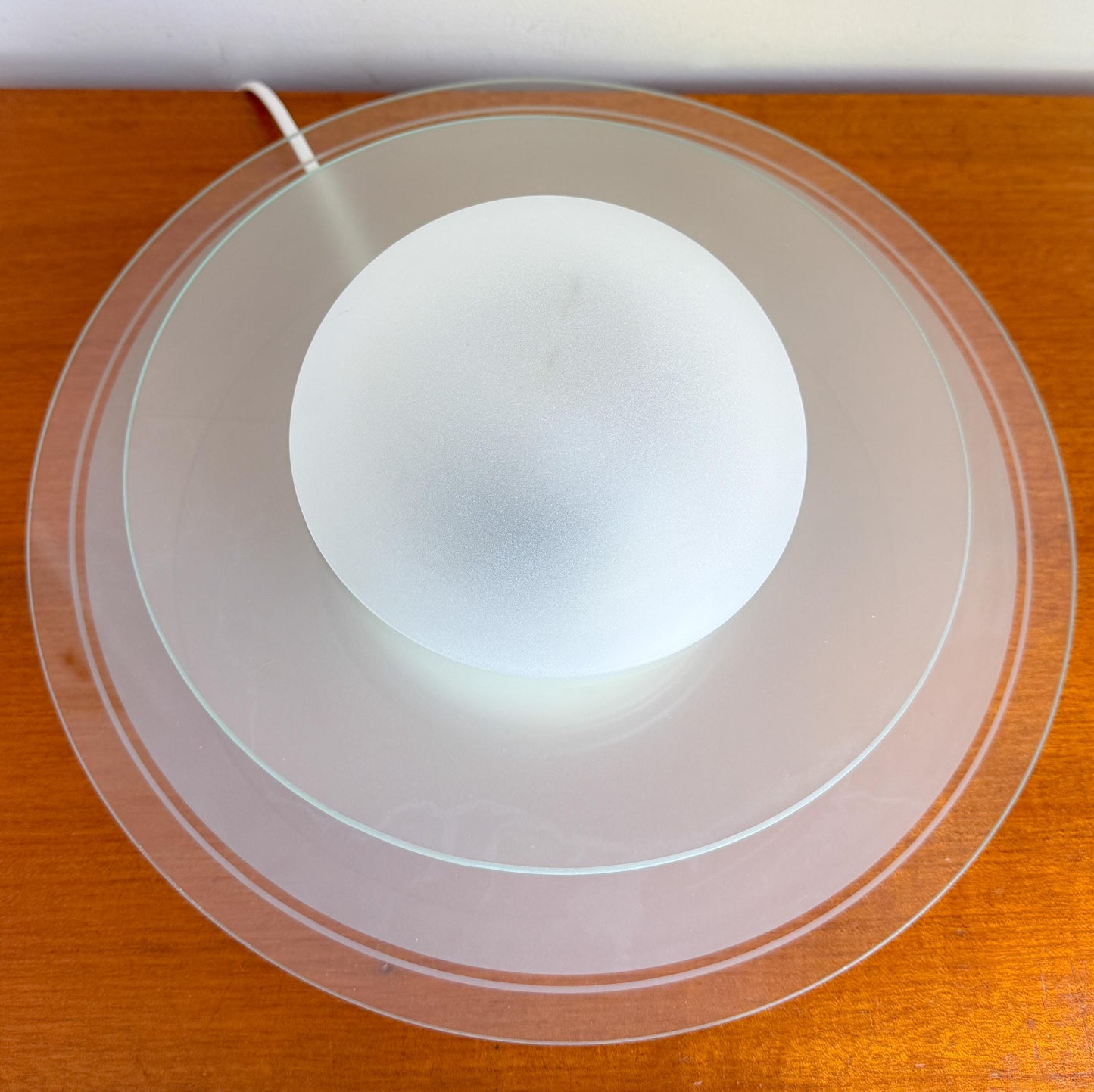 Vintage Space Age Ceiling Lamp | Memphis Style