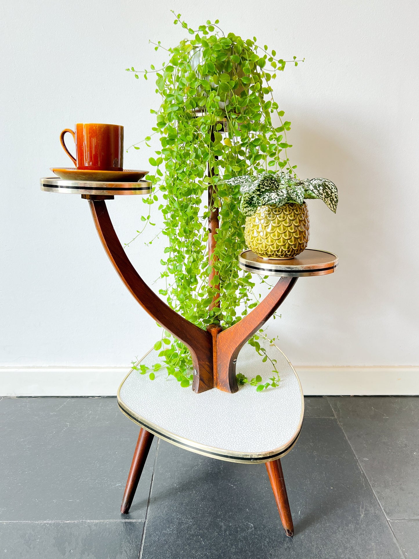 Vintage West-Germany Plant Stand | Mid-Century Modern, 1950/60s