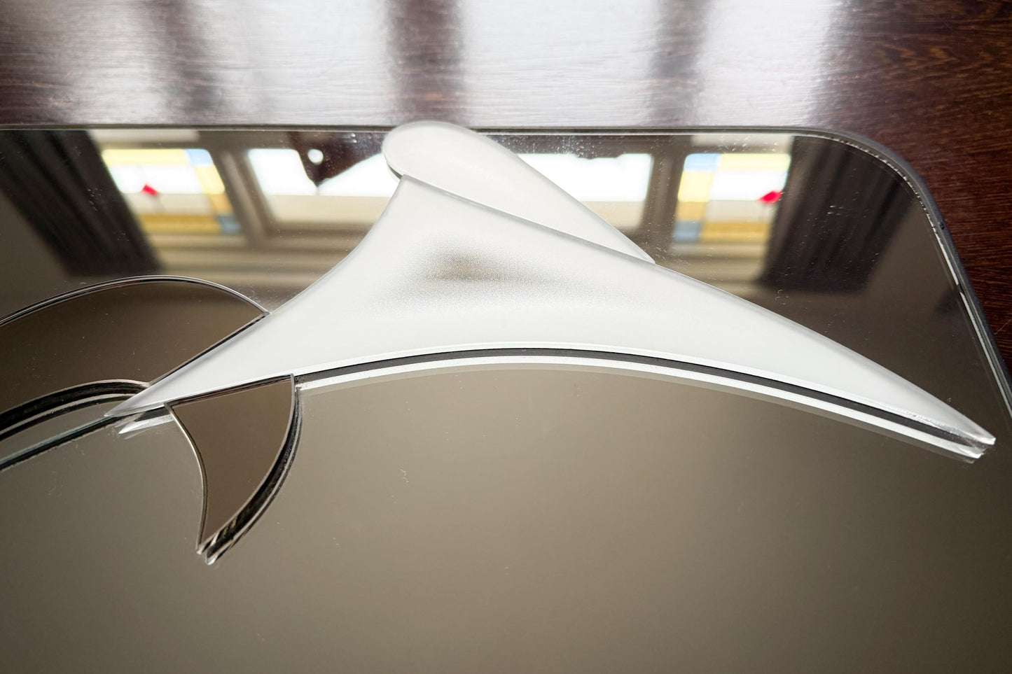 Layered Wall Mirror by David Marshall | Sculptural, 1989