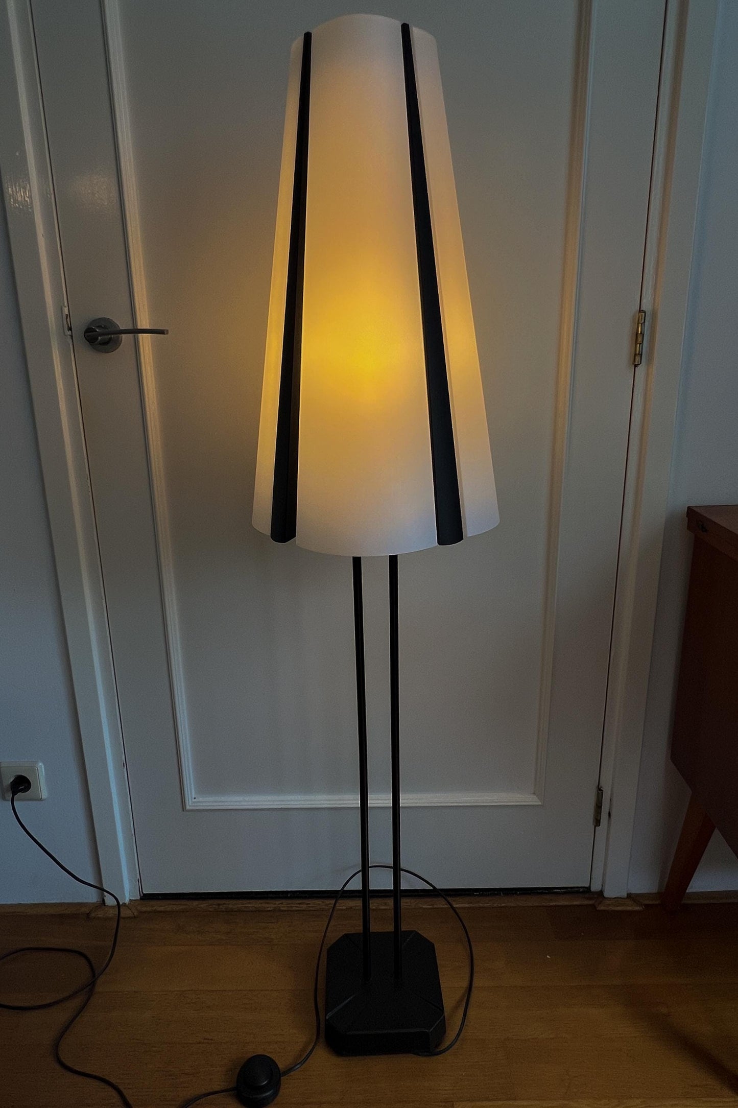 Vintage IKEA XL Floor Lamp Vistofta by Gunner Jensen | Postmodern Scandinavian, 1980-90s