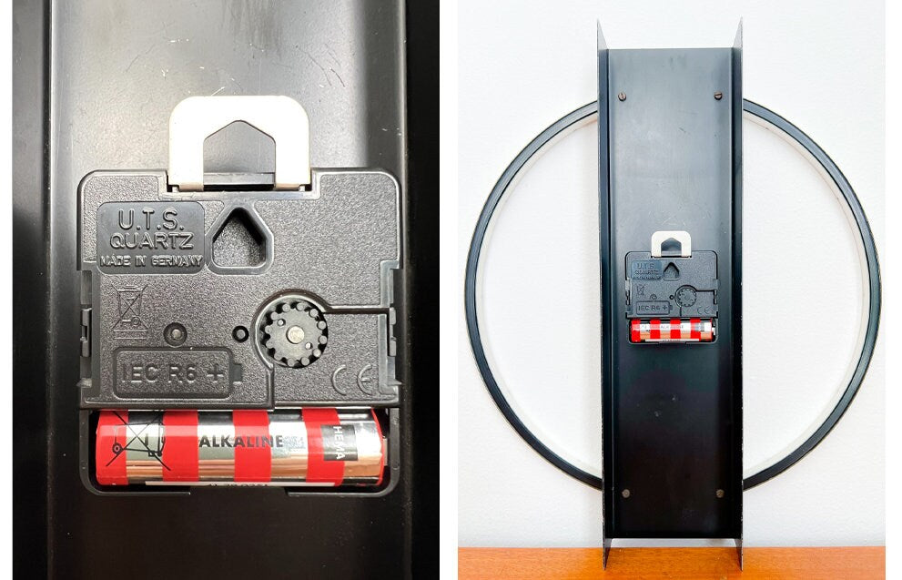 Nickeled Wall Clock by Kienzle | Mid-Century Modern, 1960s