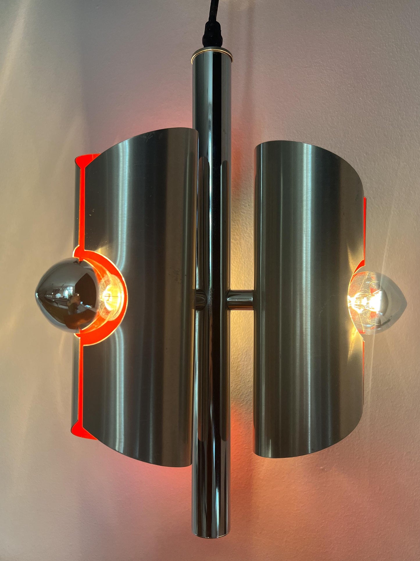 Vintage Polam Pendant Lamp | Mid-Century Space Age, 1960s