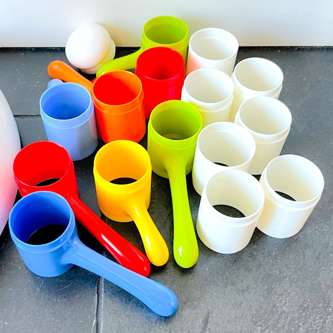 Vintage IKEA Krokig Modular Coat Rack design by A. Huldén & S. Dahlman | Post-modern Memphis Style, 1990s