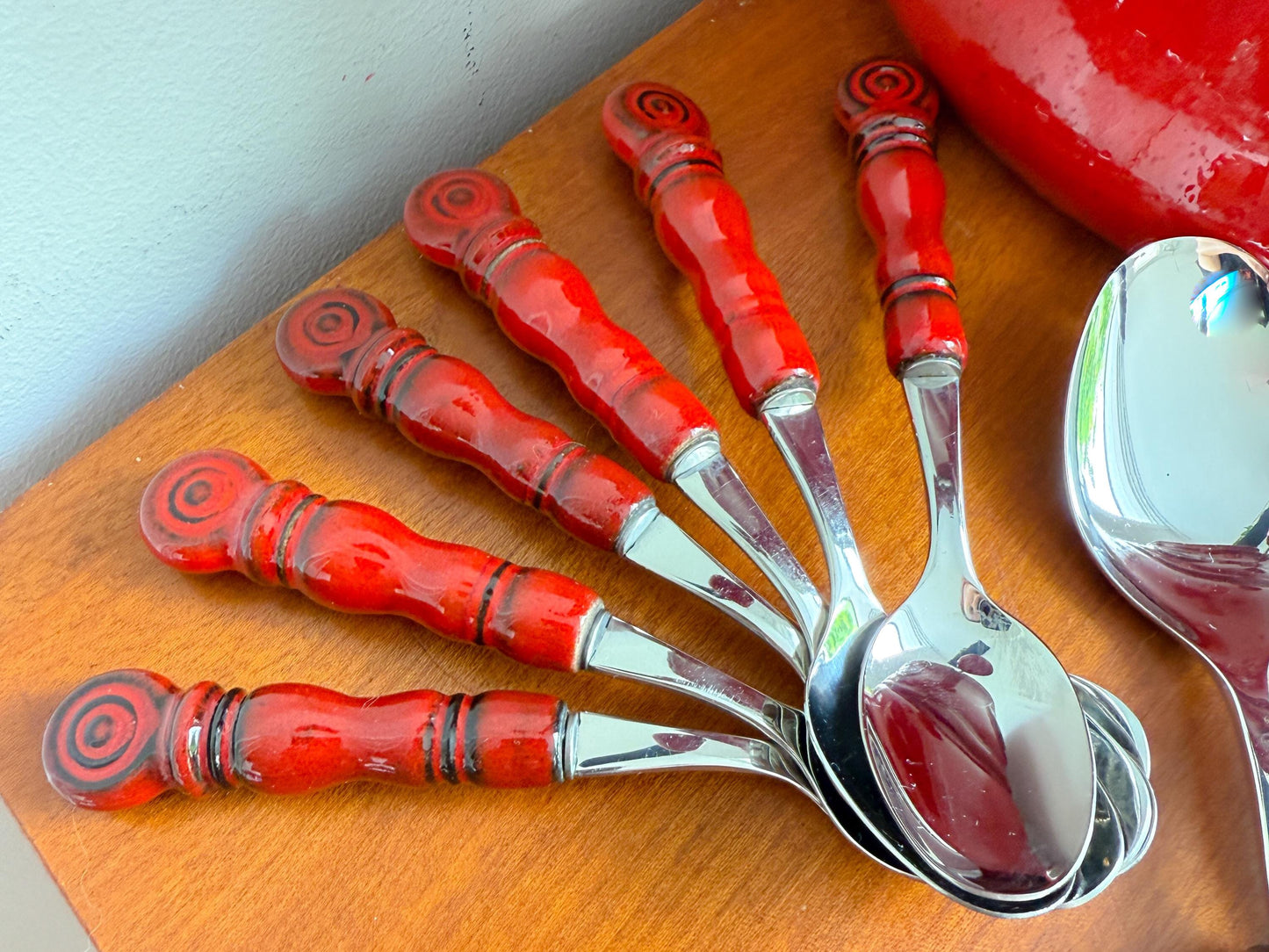 Vintage Wilkens Tirol Cutlery Set with Fondue Pot | Mid-Century, 1970s