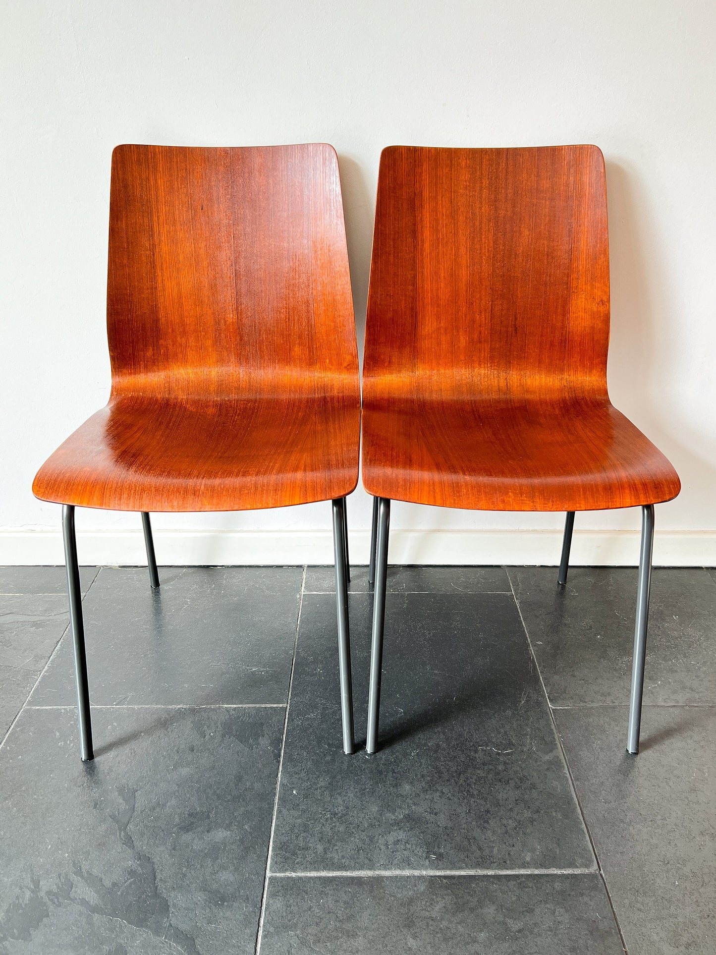 Vintage Auping Euroika Chairs by Friso Kramer | Mid-Century Modern, 1960s
