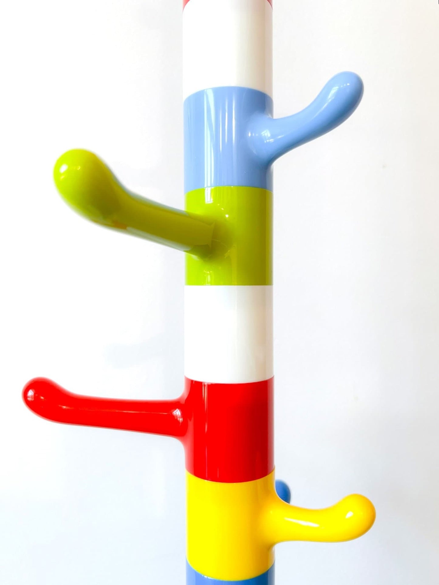 Vintage IKEA Krokig Modular Coat Rack design by A. Huldén & S. Dahlman | Post-modern Memphis Style, 1990s