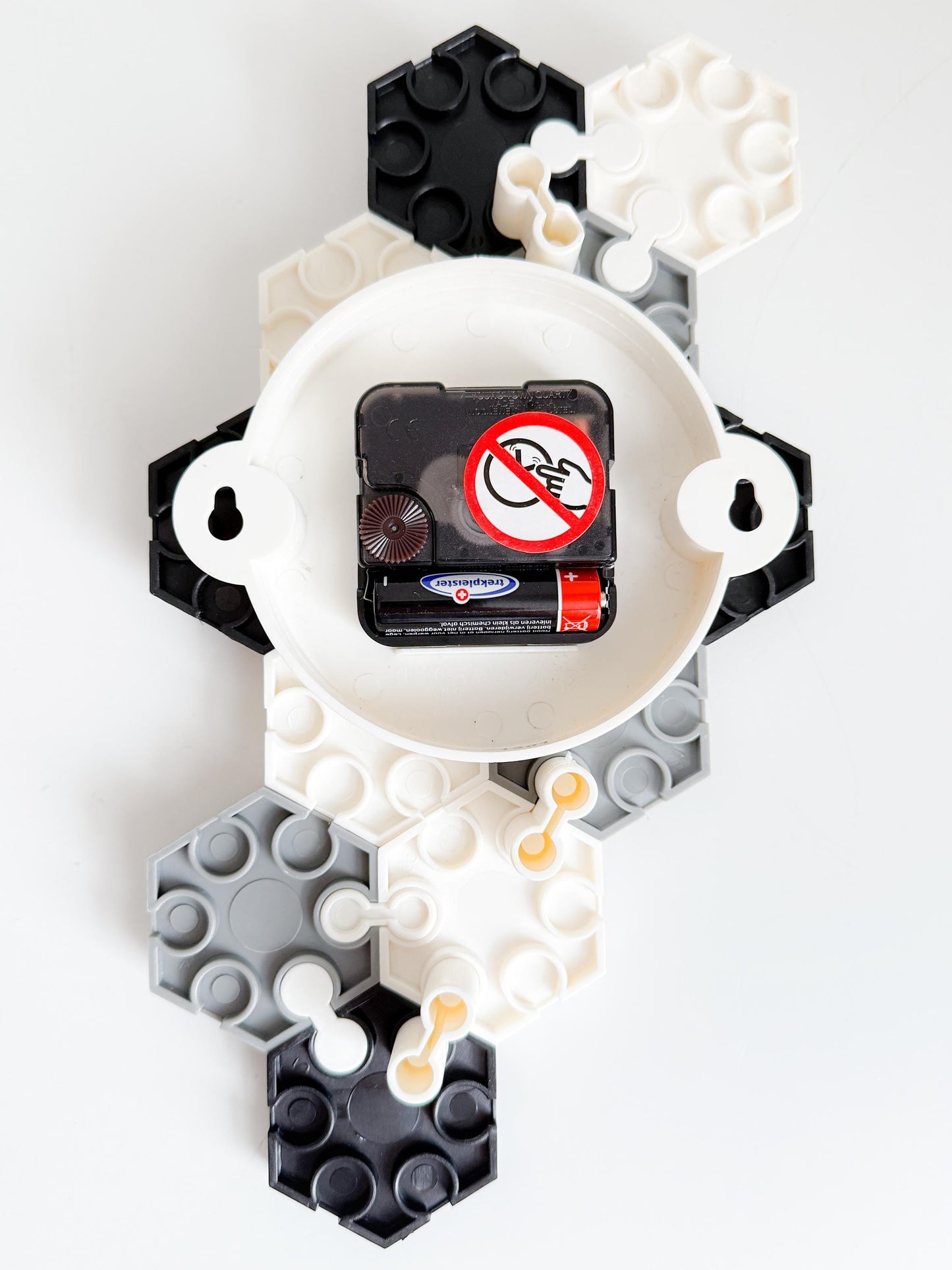 Vintage IKEA Smycke Modular Puzzle Clock by Marcus Arvonen | Memphis-Style, Y2K